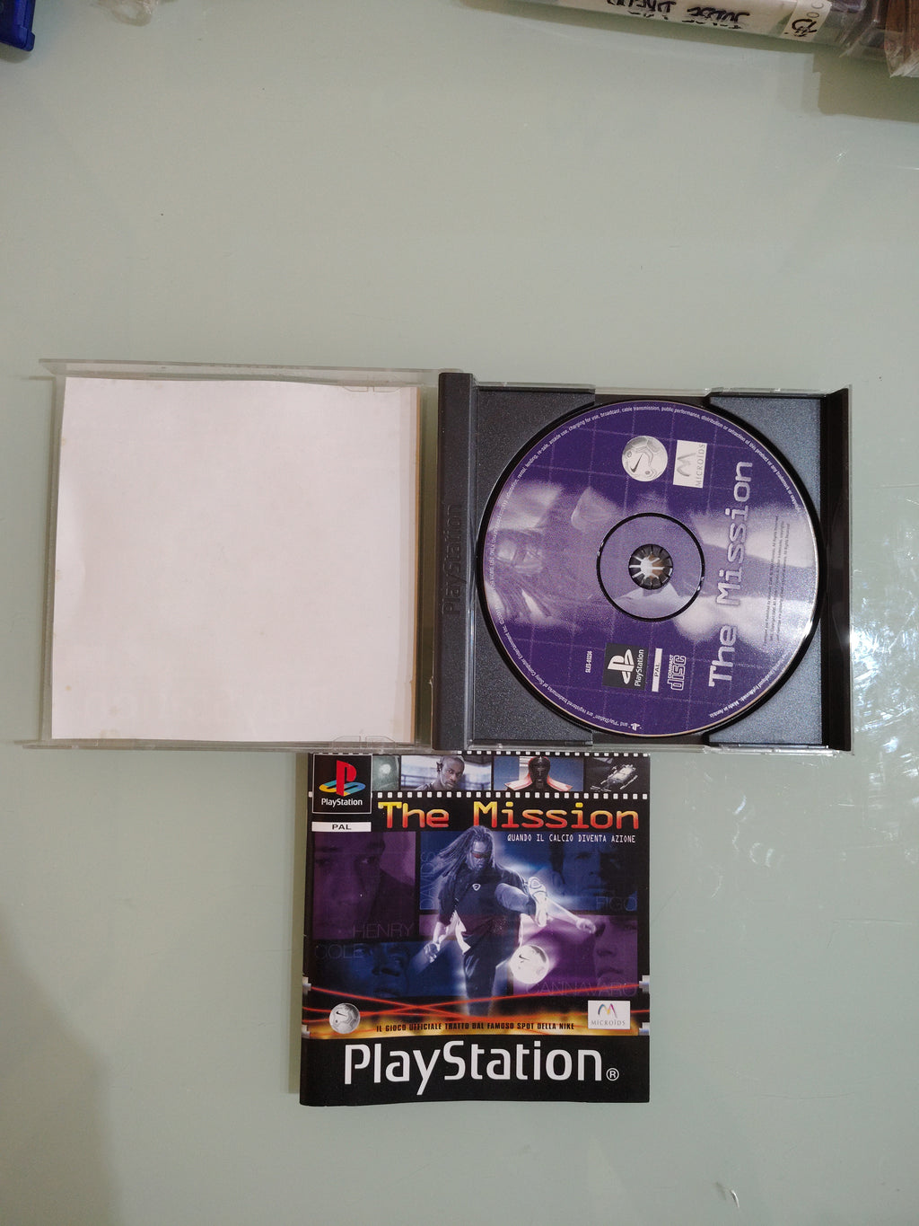 THE MISSION ,  PLAYSTATION 1 italiano