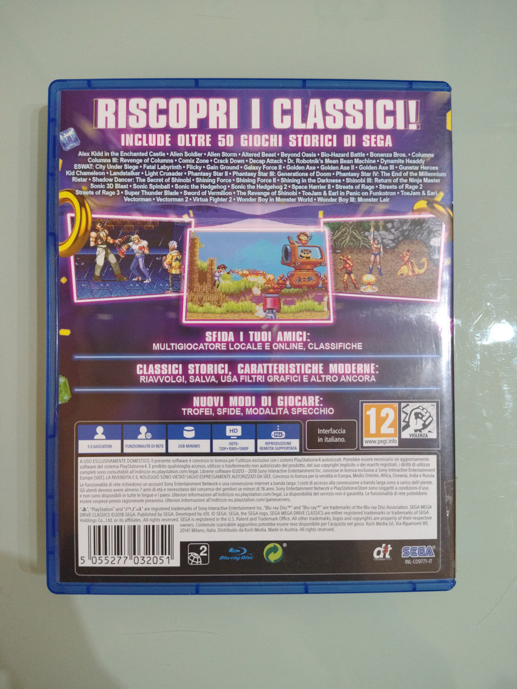 videogioco ps4 SEGA MEGA DRIVE CLASSICS PlayStation 4