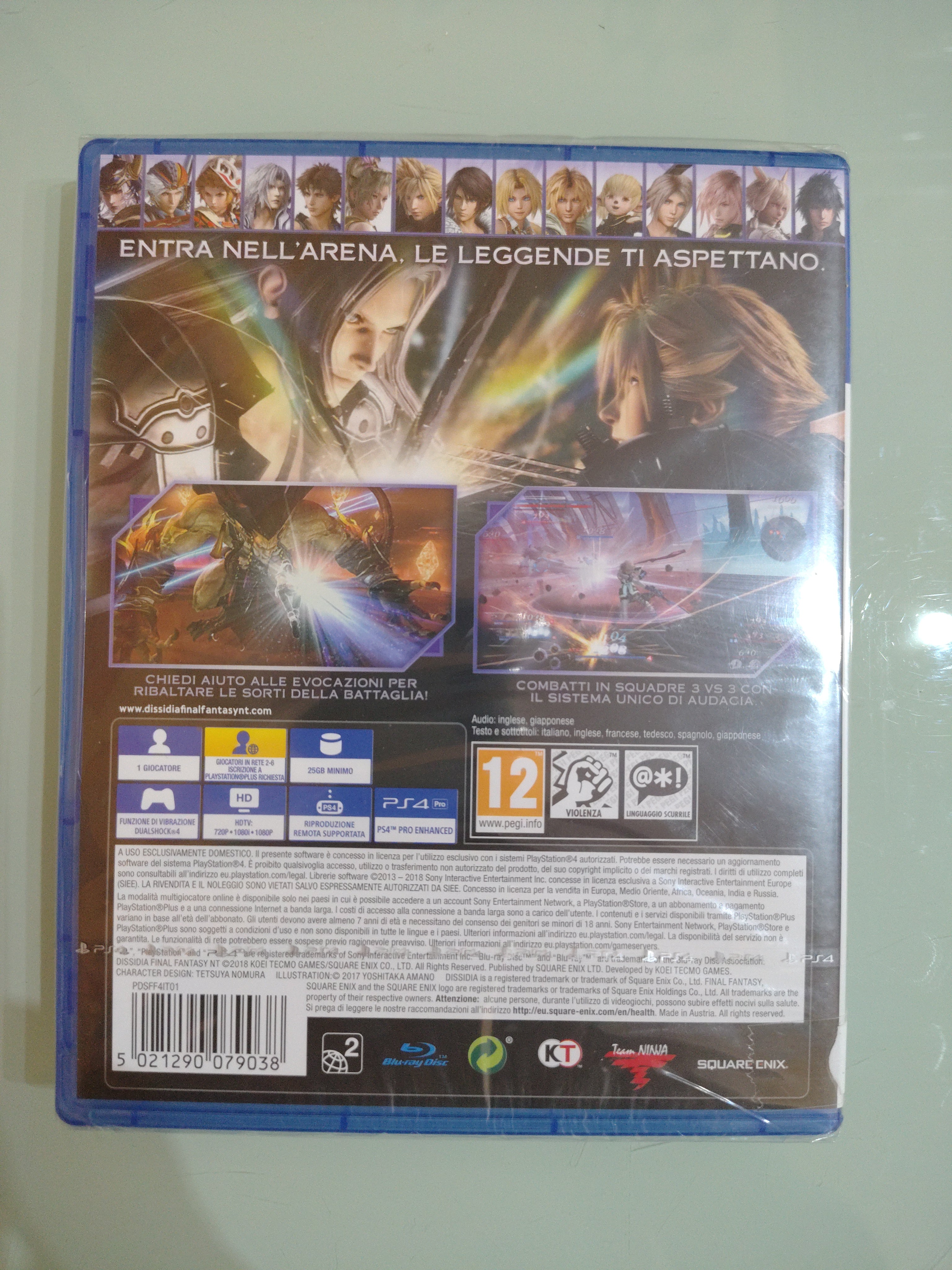 Dissidia Final Fantasy NUOVO Gioco per  Playstation 4 sigillato