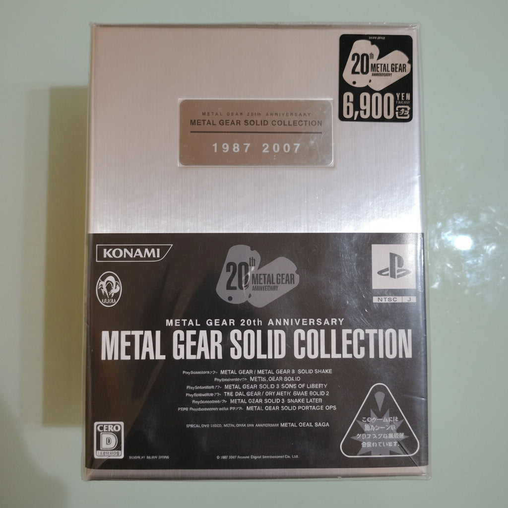Metal Gear Solid 20th Anniversary Collection ps1 ps2 PSP  Limited Box come nuova jap NTSC