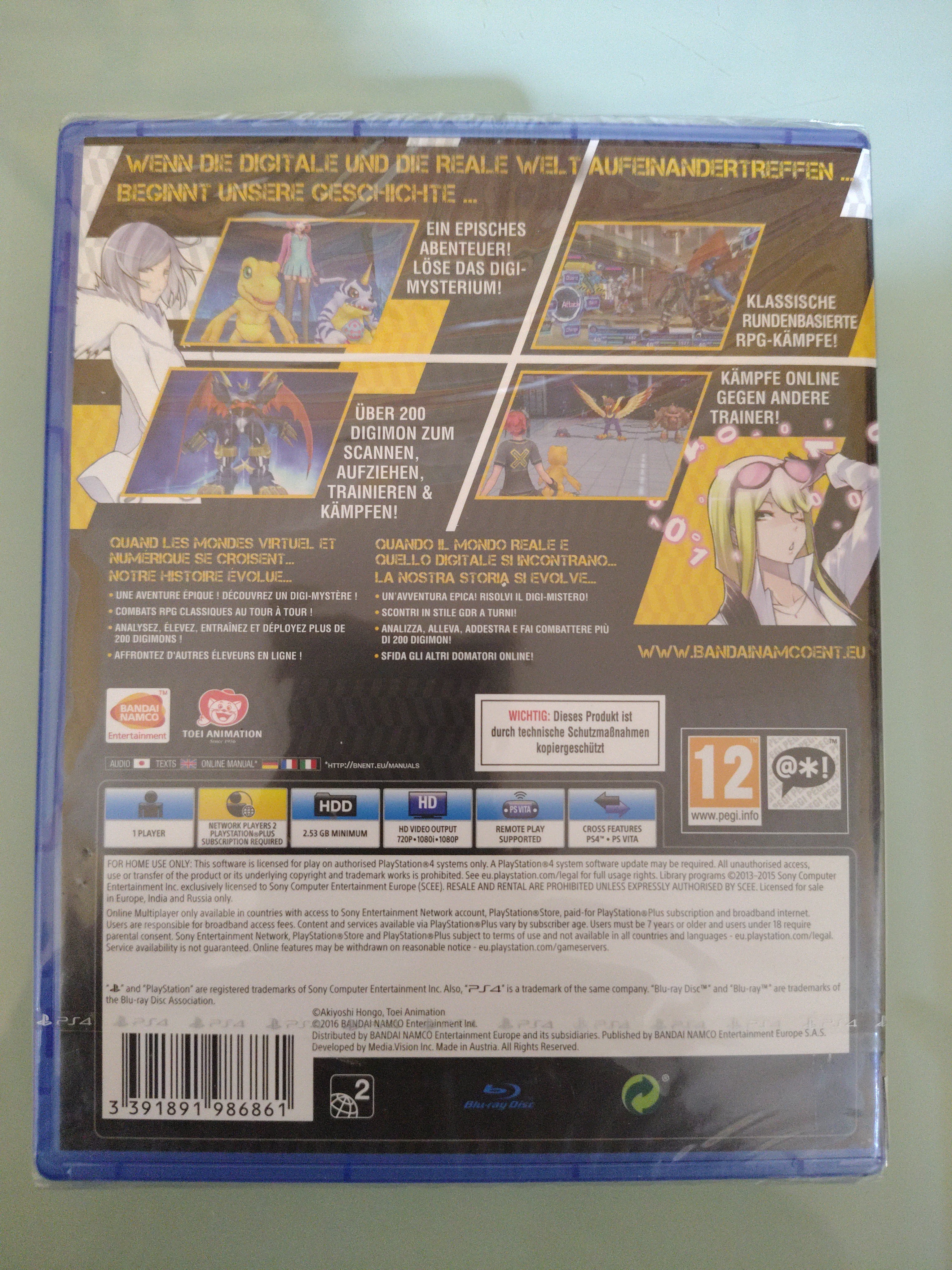 Digimon Story Cyber Sleuth PS4 sigillato