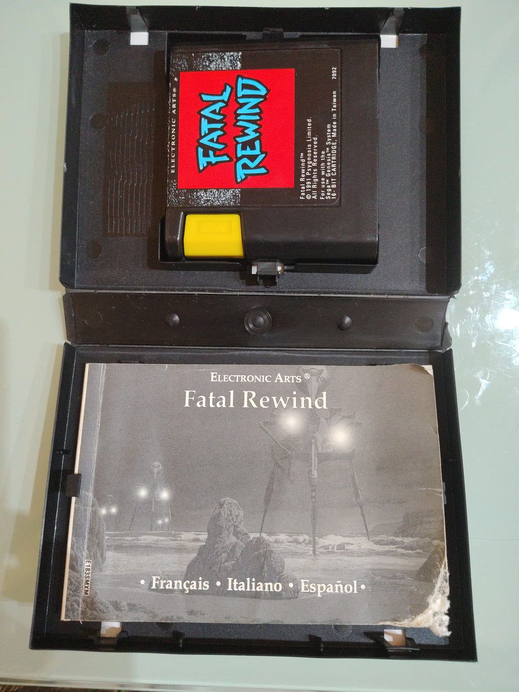 Fatal Rewind Sega Mega Drive