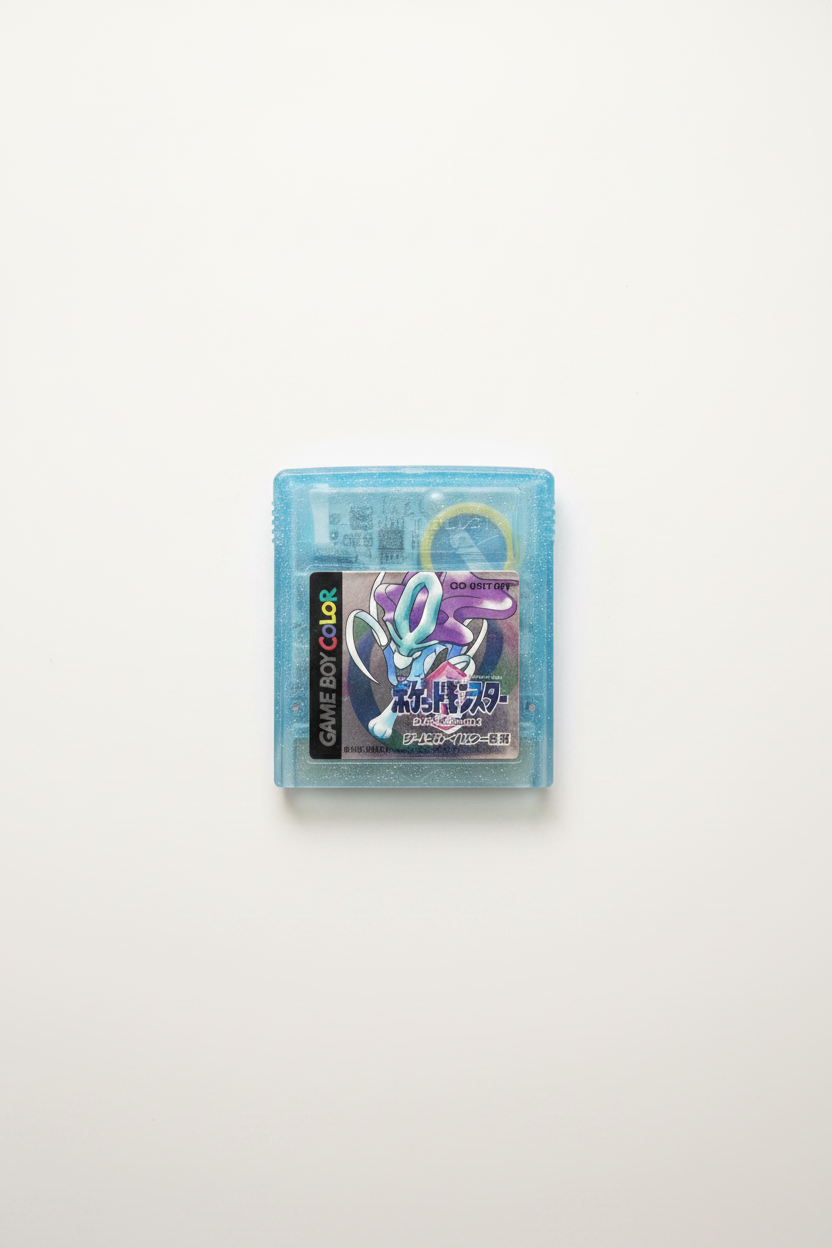 Pokemon versione Crystal Version (Nintendo Game Boy Color, 2000) jap