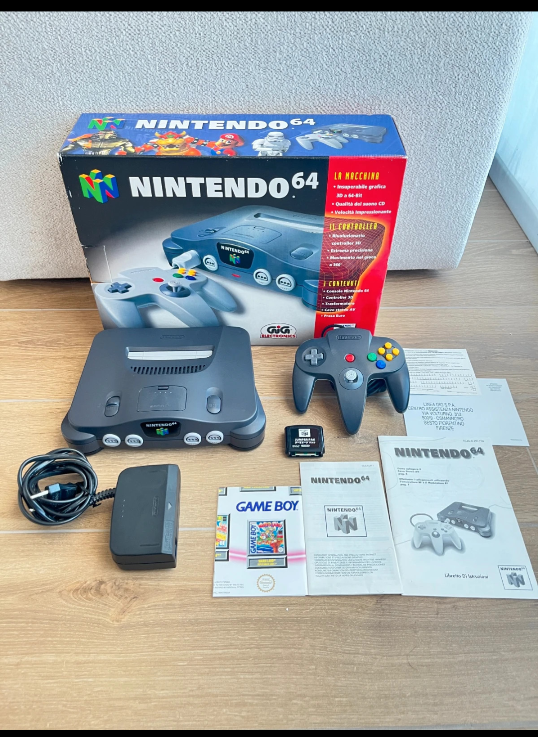 Nintendo 64 PAL boxata ottima completa