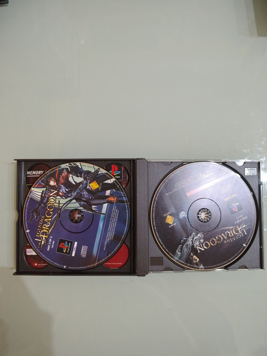 PS1 THE LEGEND OF DRAGOON Completo PAL ITA