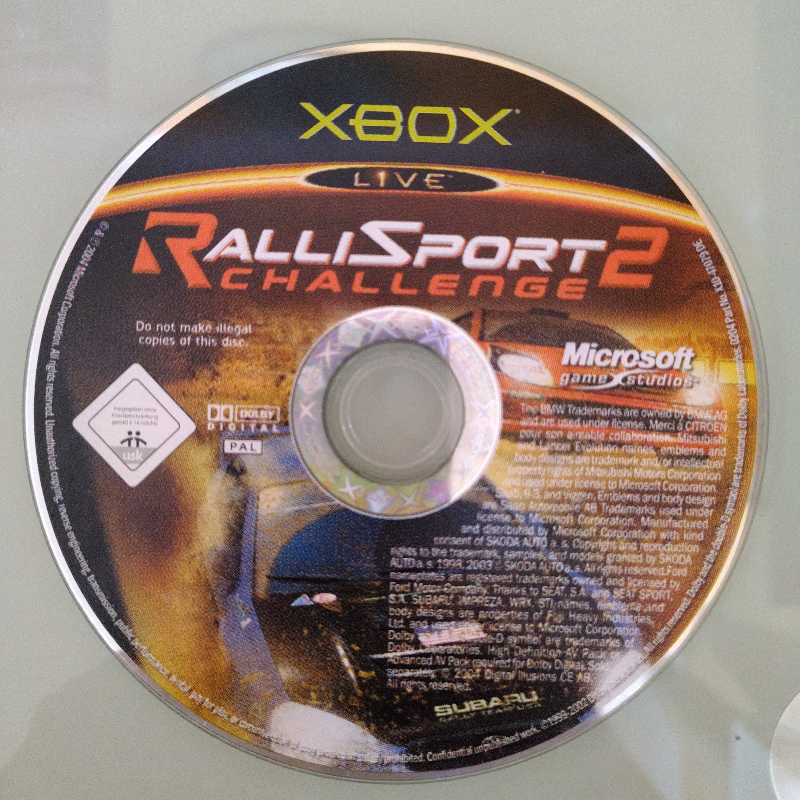 RalliSport Challenge  solo disco