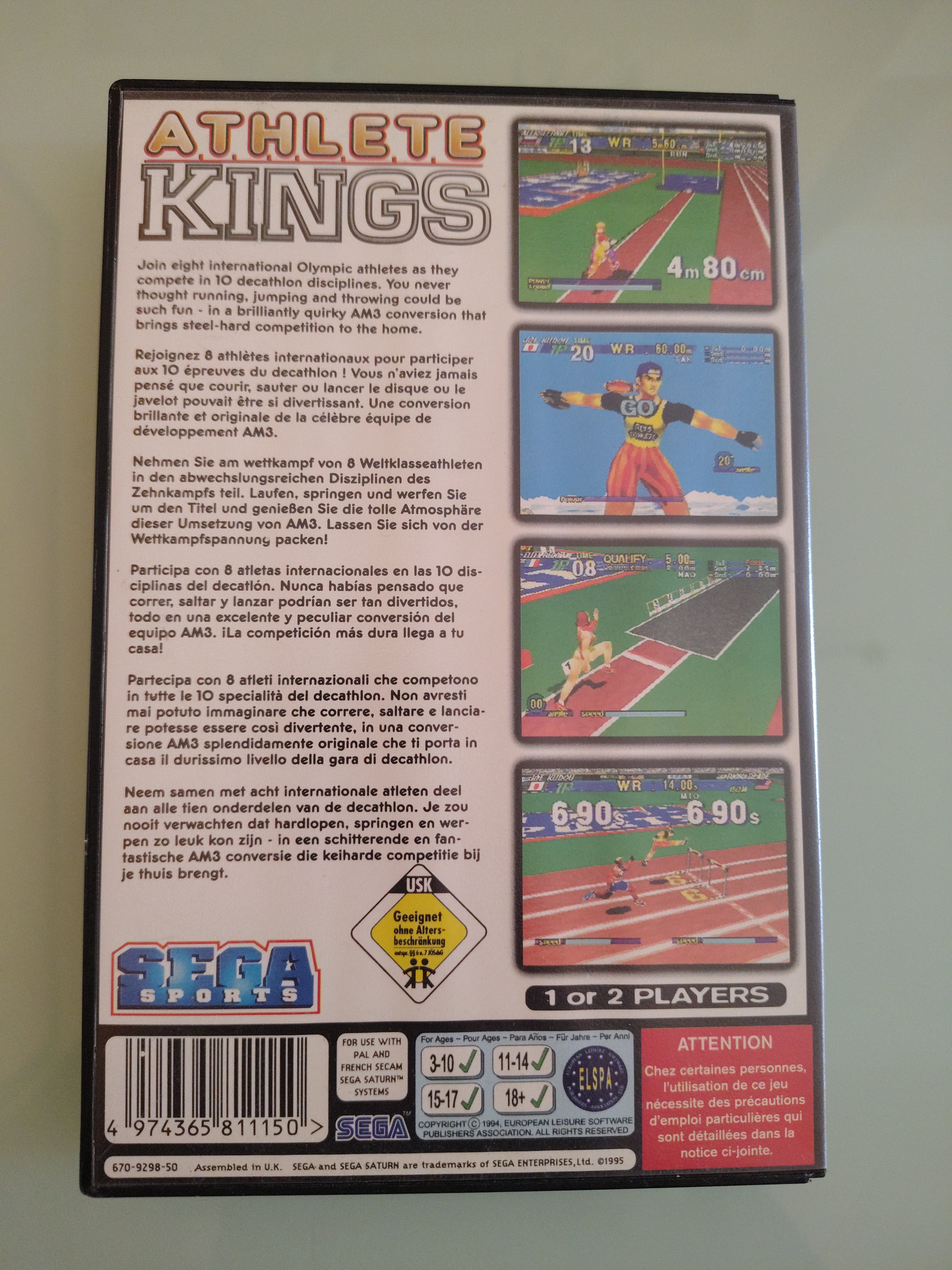 ATHLETE KINGS PAL