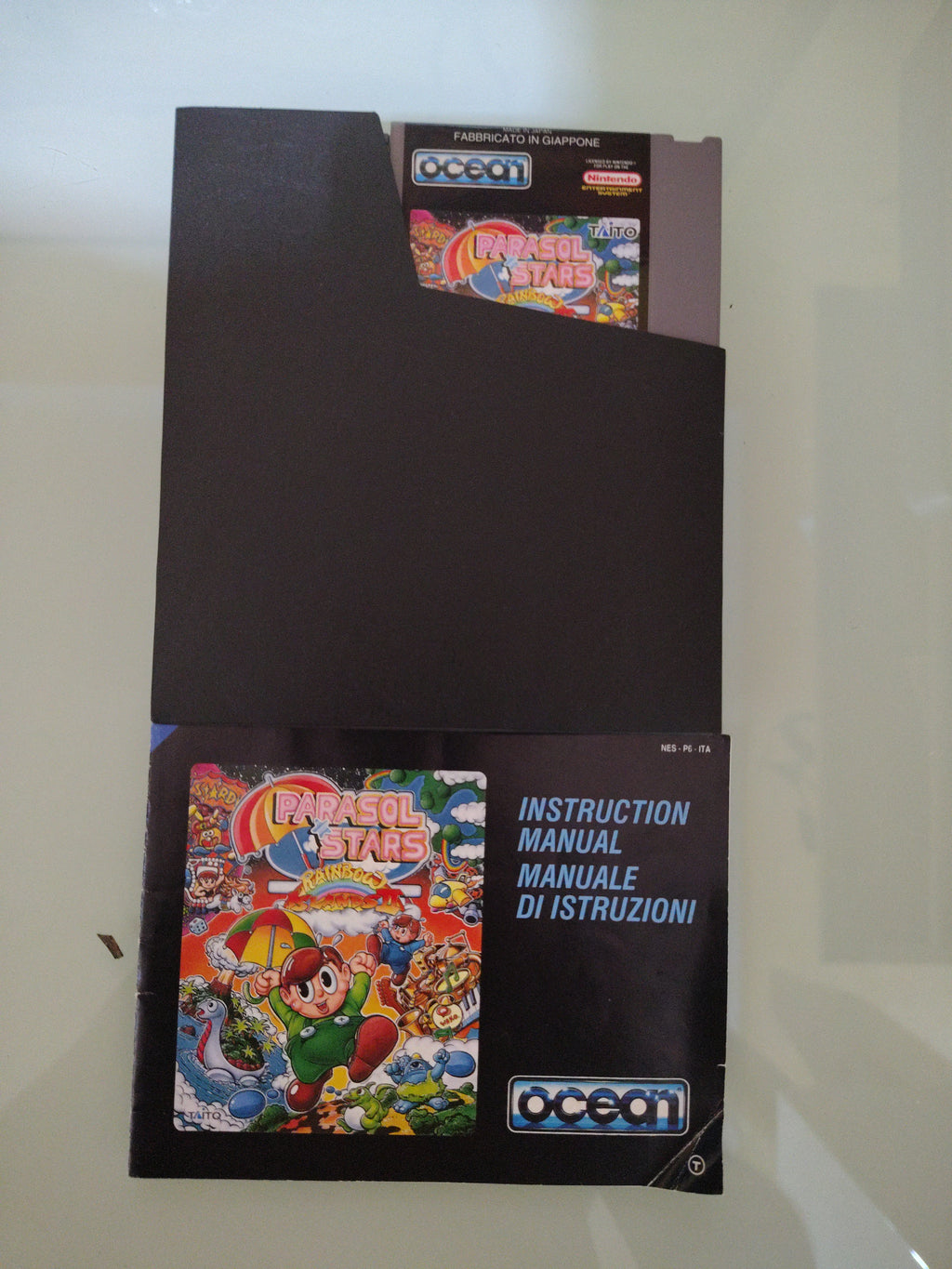 # Parasol Stars Rainbow Islands II Nintendo Nes ITALIANO Originale 100% RARO
