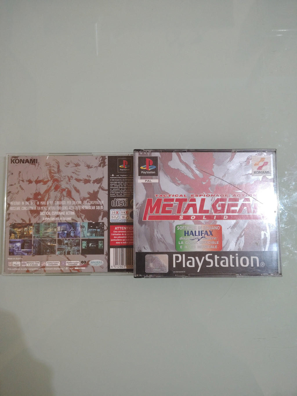 METAL GEAR SOLID DEMO SILENT HILL PAL ITA
