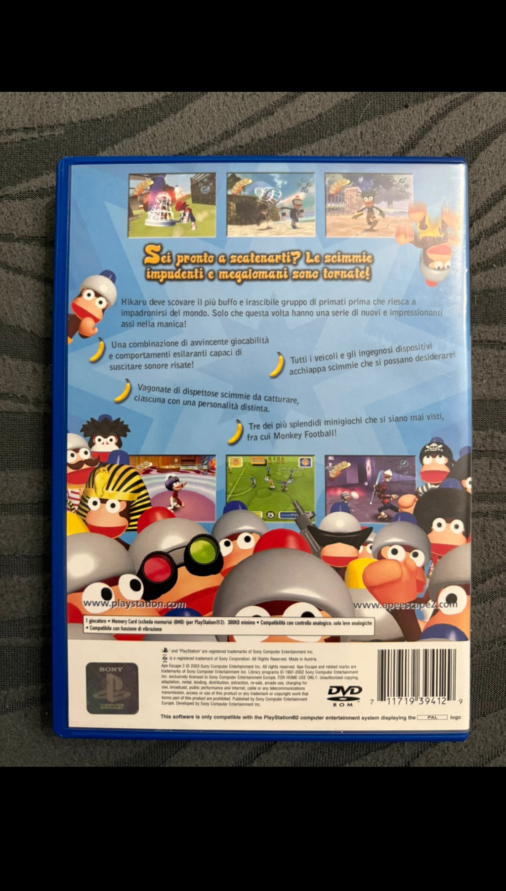 APE ESCAPE  PAL ITA 🇮🇹