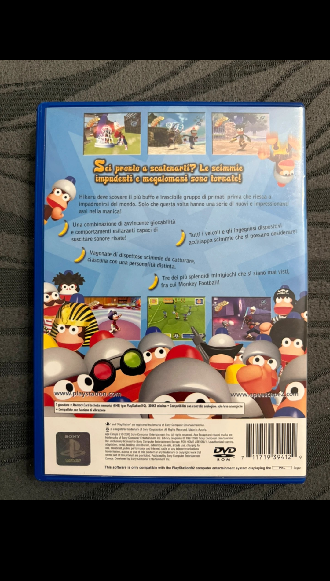 APE ESCAPE  PAL ITA 🇮🇹