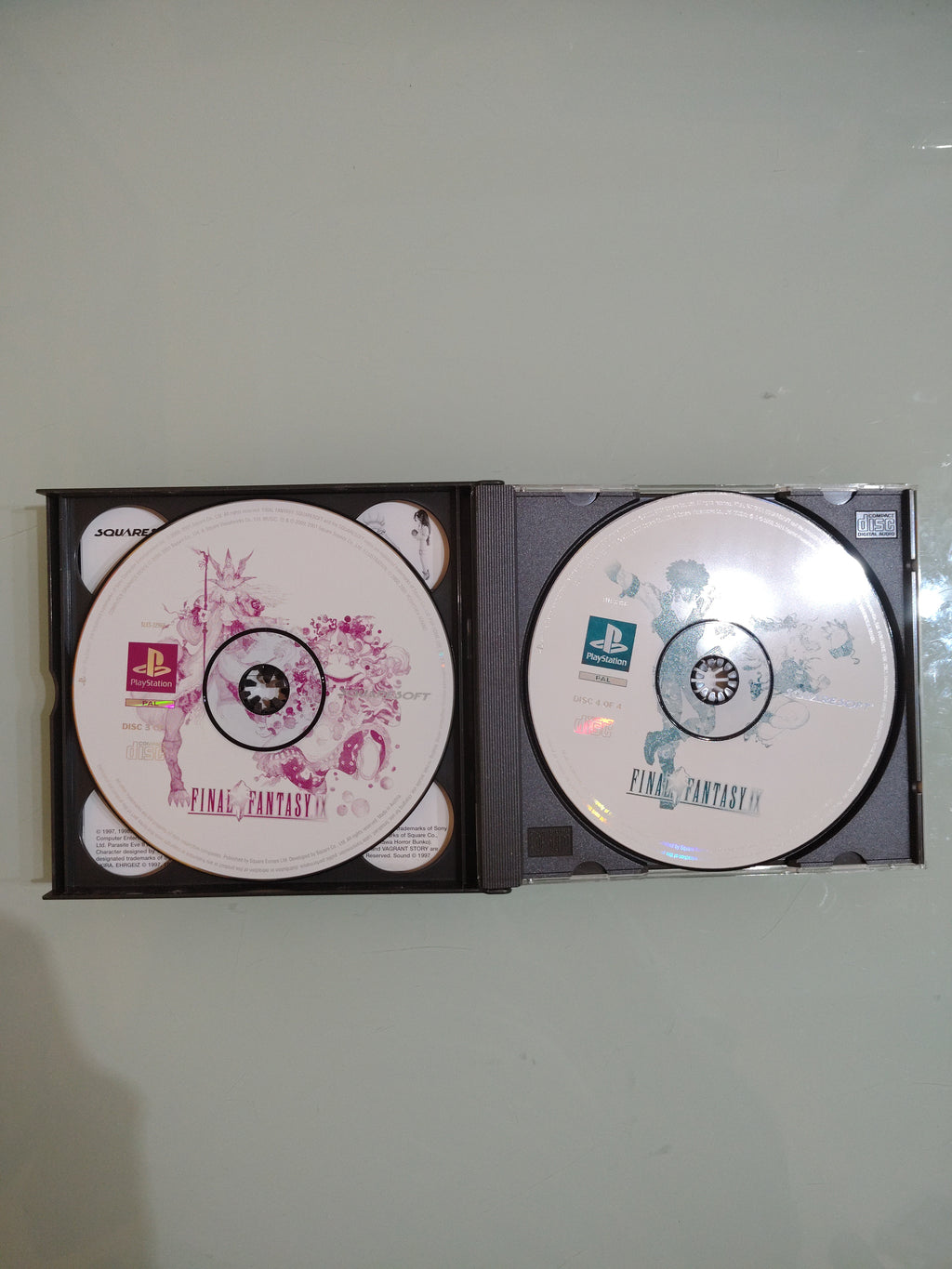 GIOCO PSX PSONE FINAL FANTASY IX ORIGINALE PERFETTO F F IV SQUARESOFT 4 CD ita