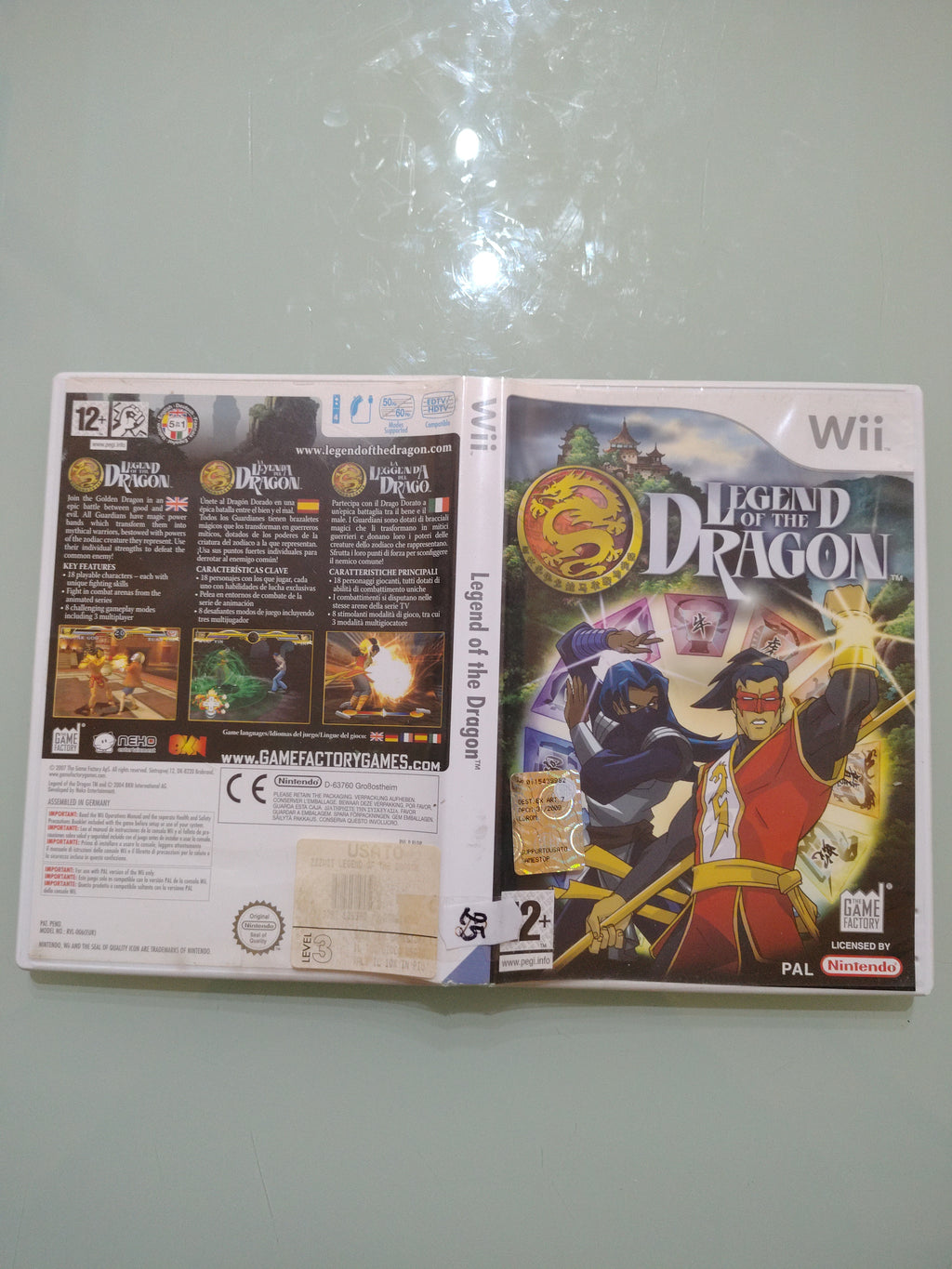 Legend of the dragon PAL multilingue