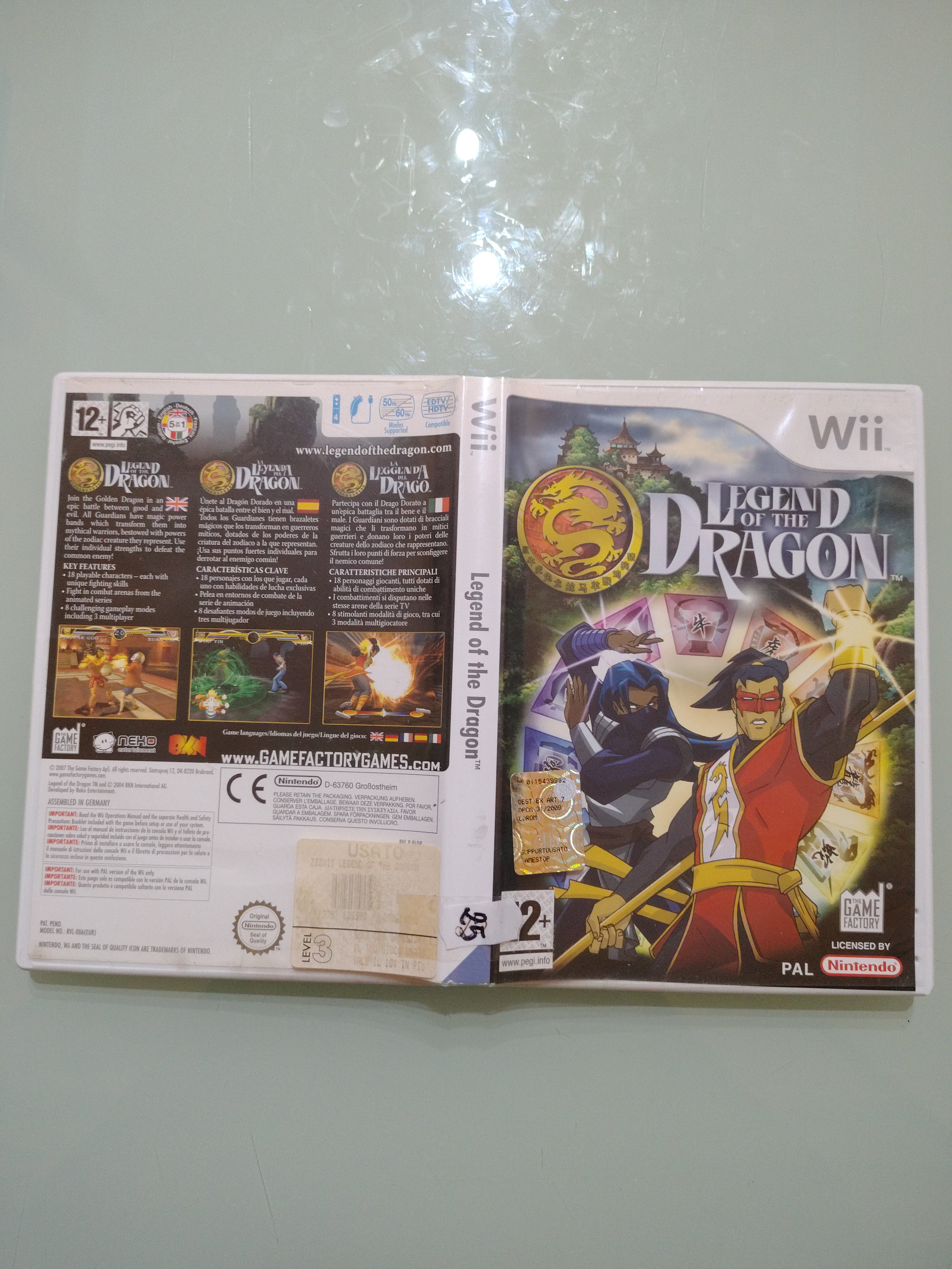 Legend of the dragon PAL multilingue