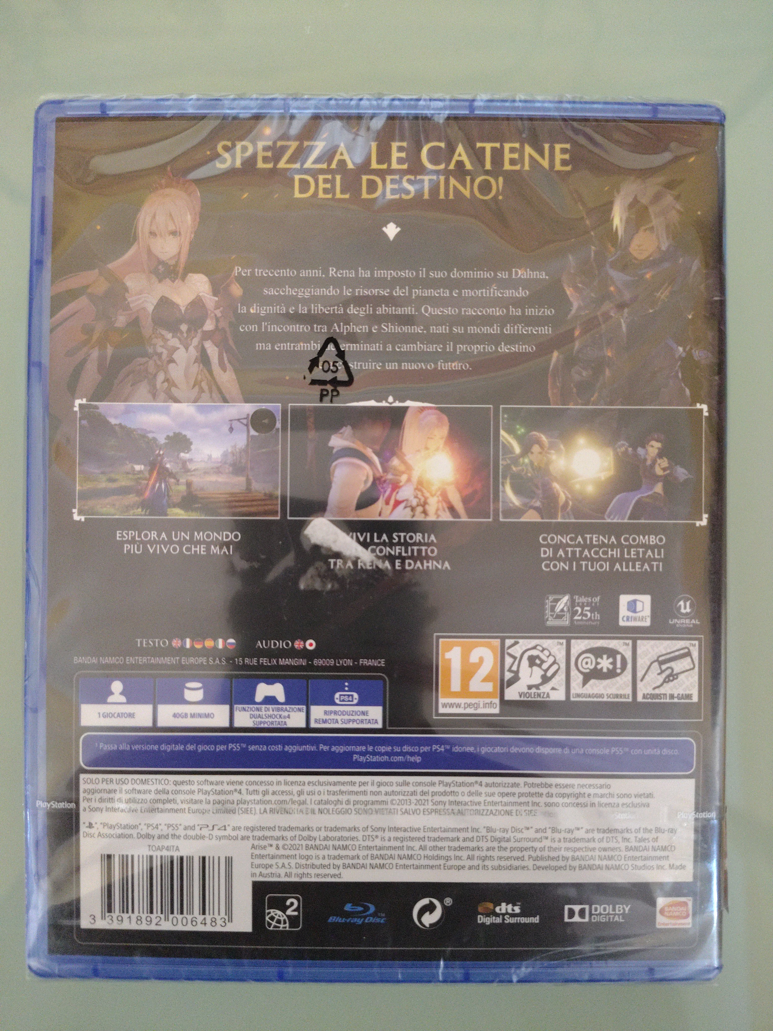 Tales of Arise  sigillato ITA