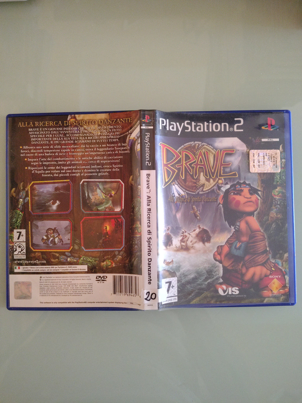 BRAVE ALLA RICERCA DI SPIRITO DANZANTE  SONY PS2