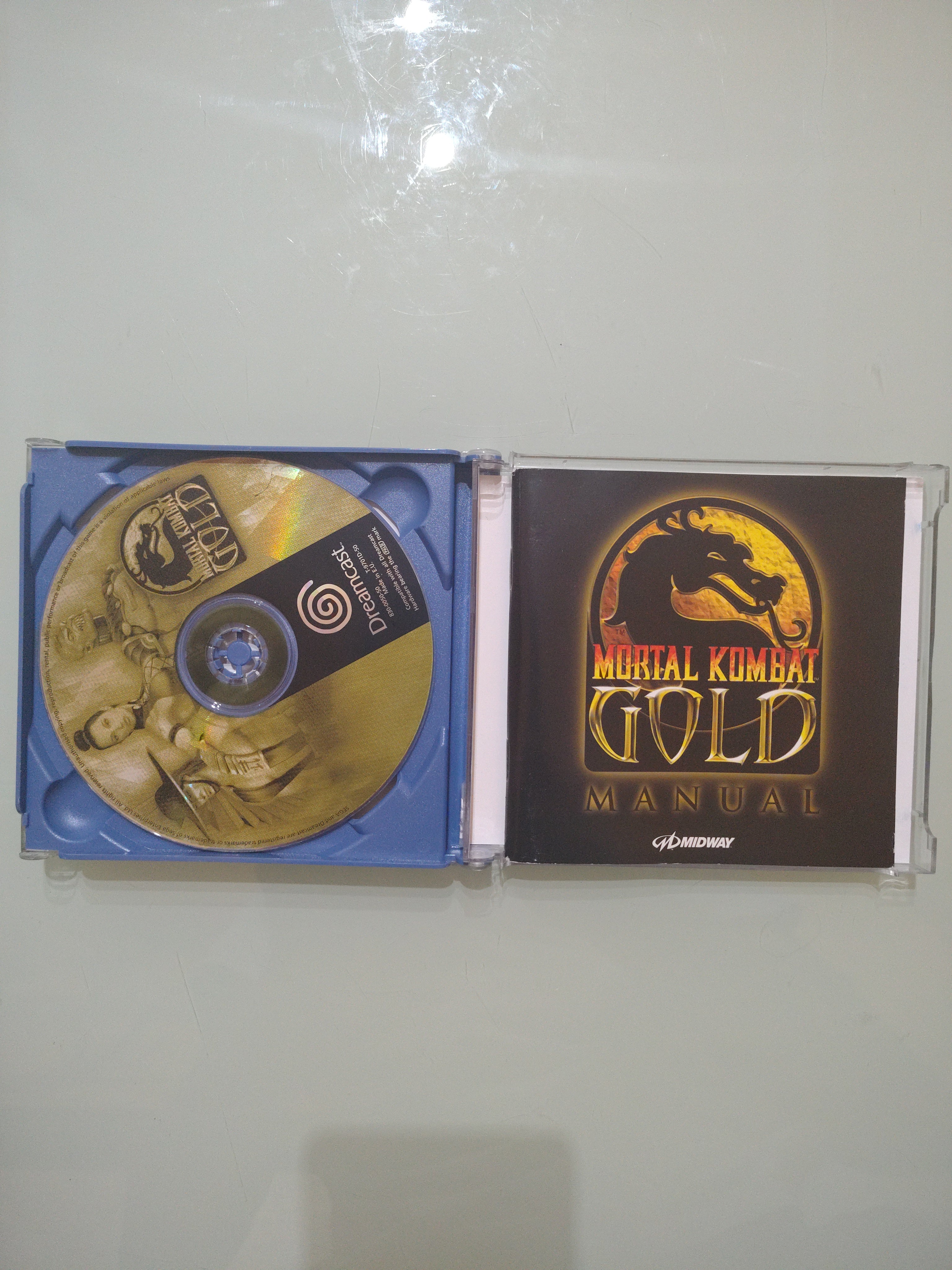 MORTAL KOMBAT GOLD SEGA DREAMCAST PAL
