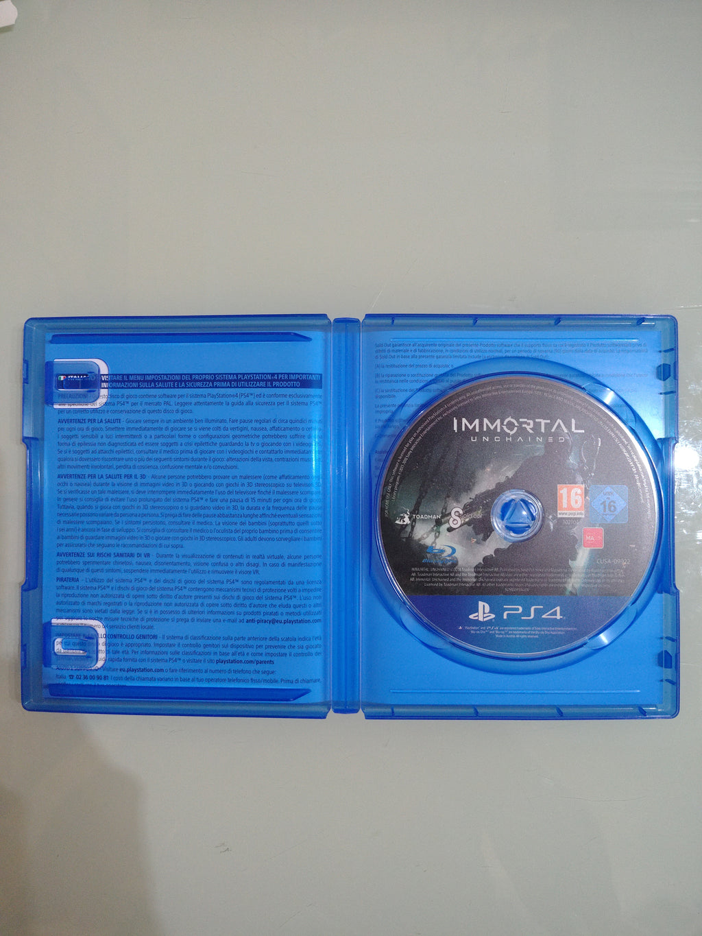 Immortal Unchained (R2) (Sony PlayStation 4 PS4)