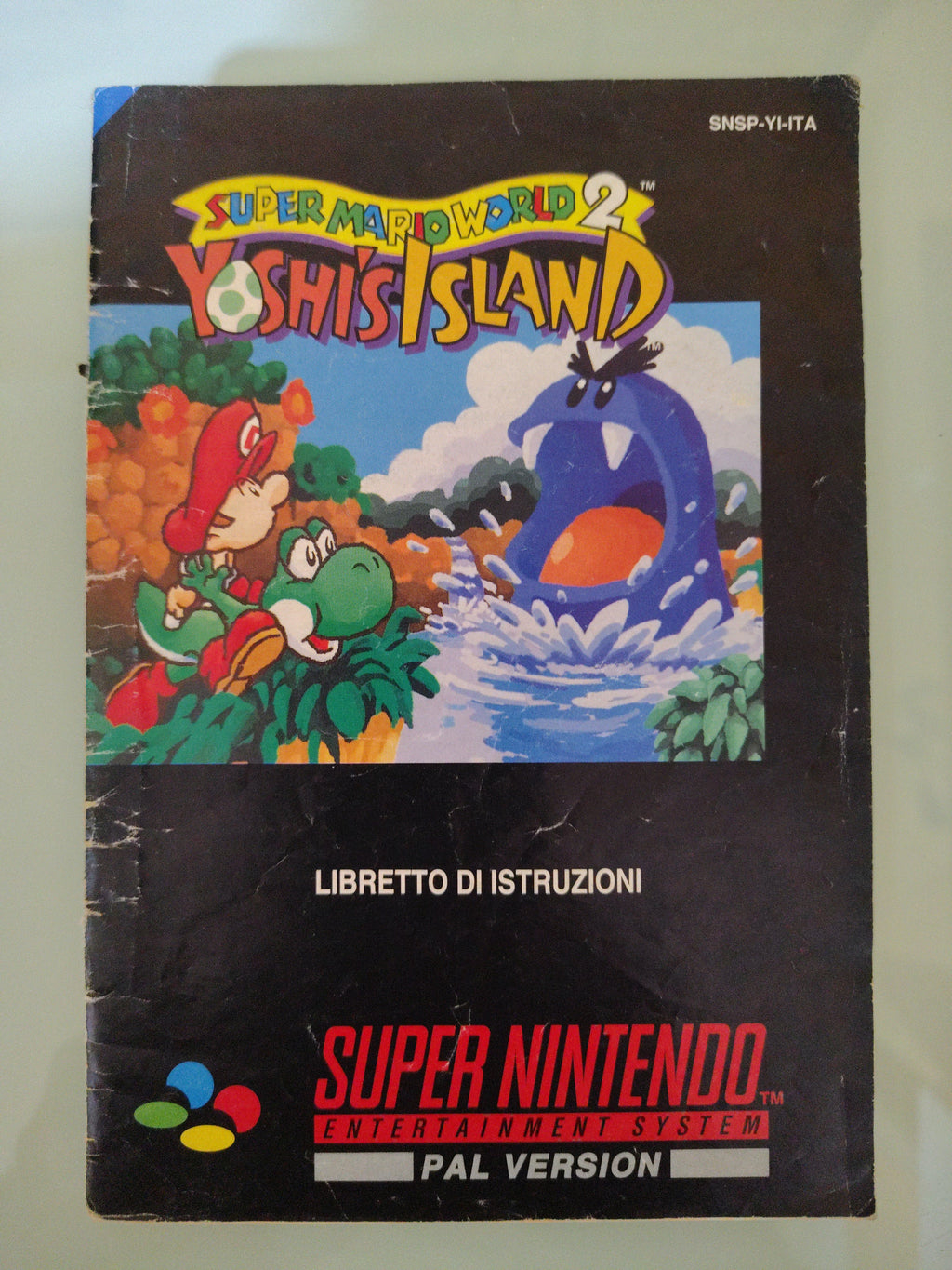 Super Mario World 2 Yoshi’s island ( manuale)