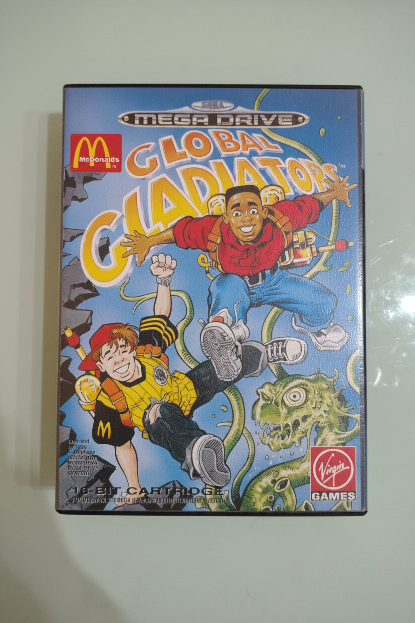 VINTAGE 1993 SEGA MEGADRIVE McDONALDS GLOBAL GLADIATOR