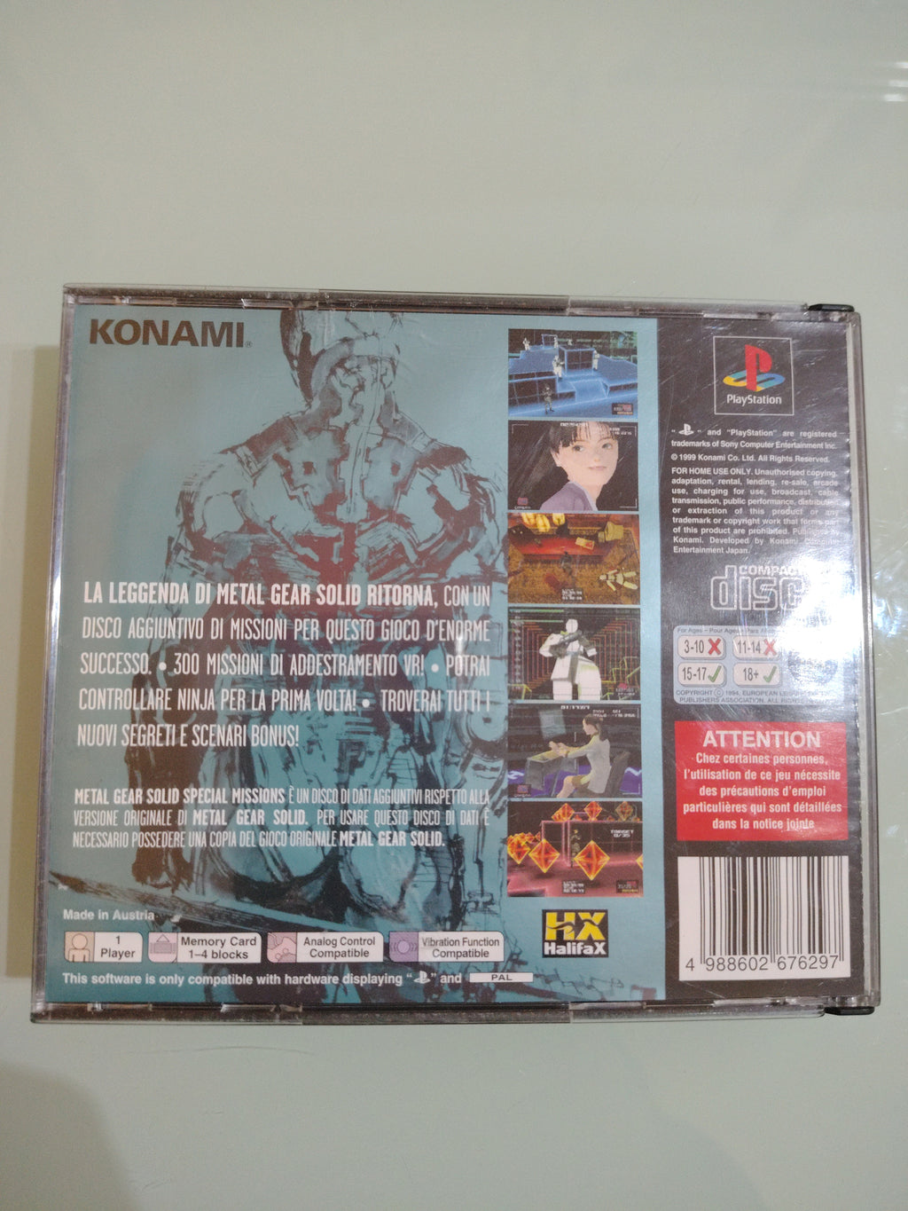 METAL GEAR SOLID SPECIAL MISSION