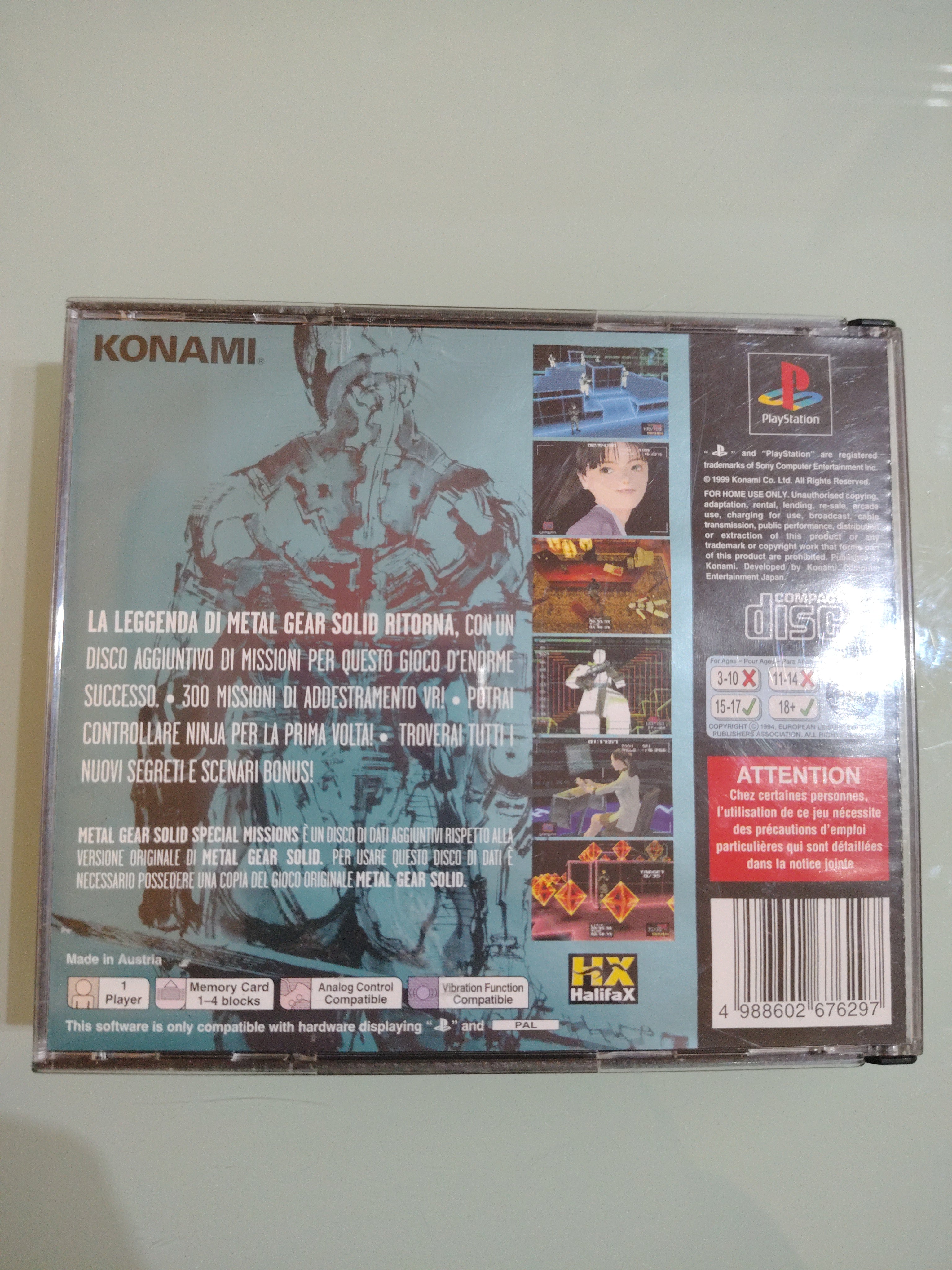 METAL GEAR SOLID SPECIAL MISSION