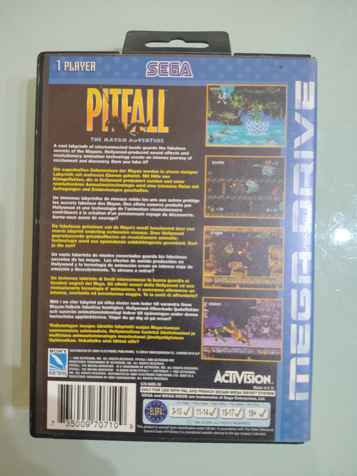 Pitfall  ( no manuale )