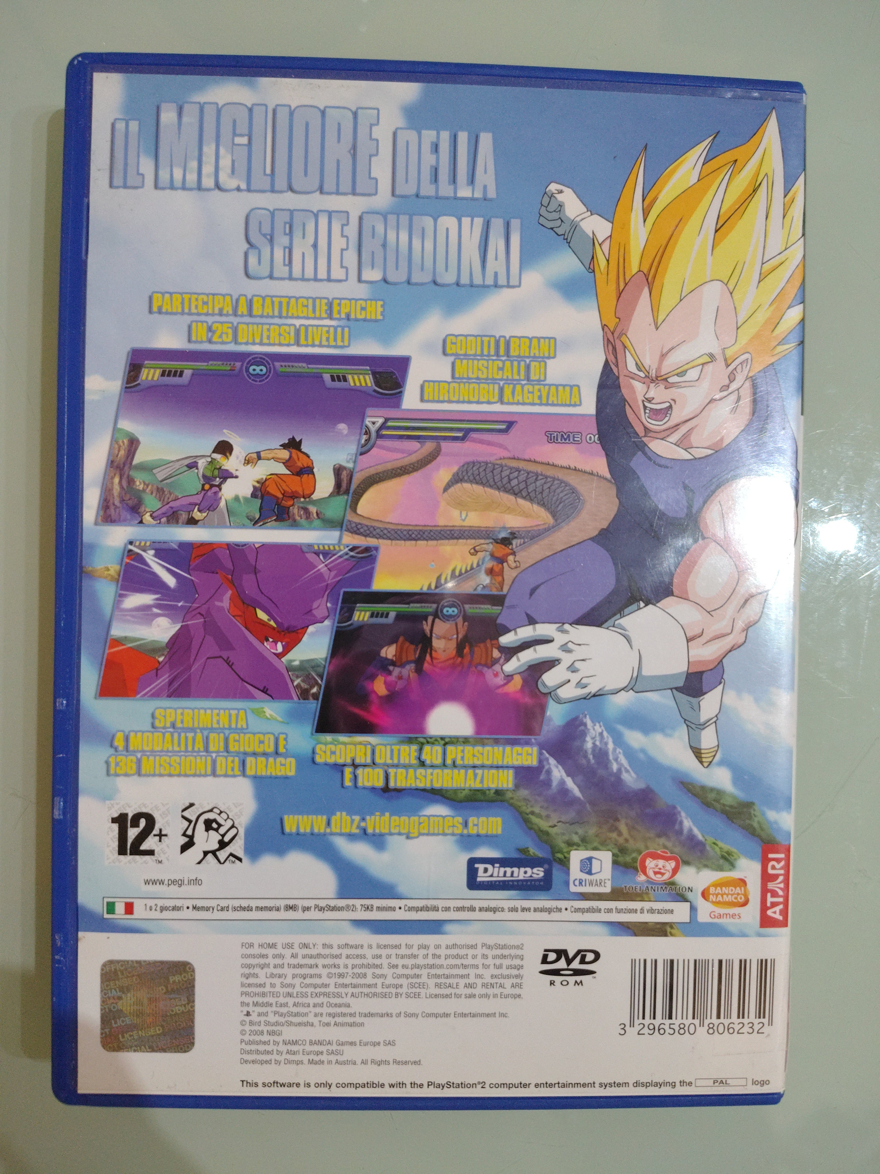 Dragon Ball Z: Infinite World PAL ita