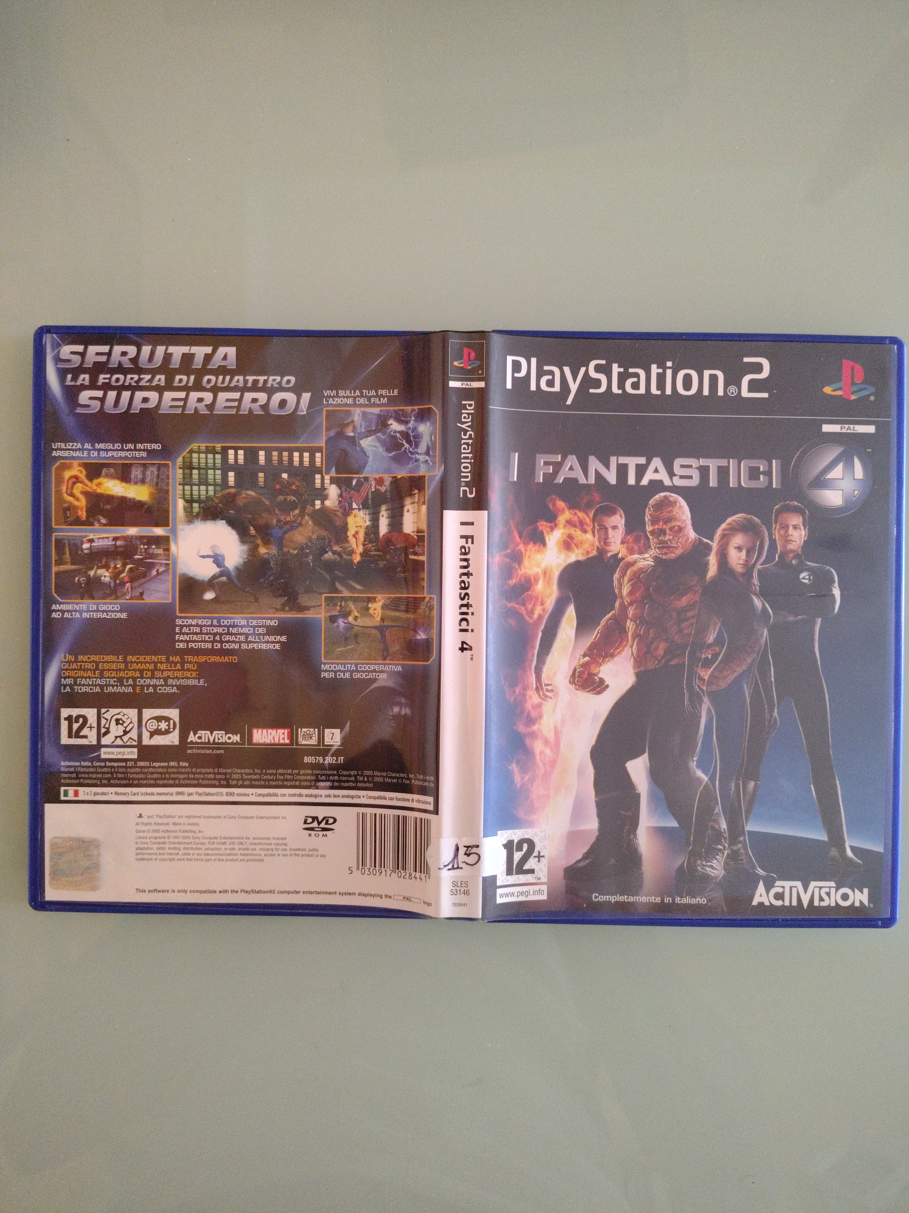 I Fantastici 4 GIOCO PS2 VERSIONE ITALIANA