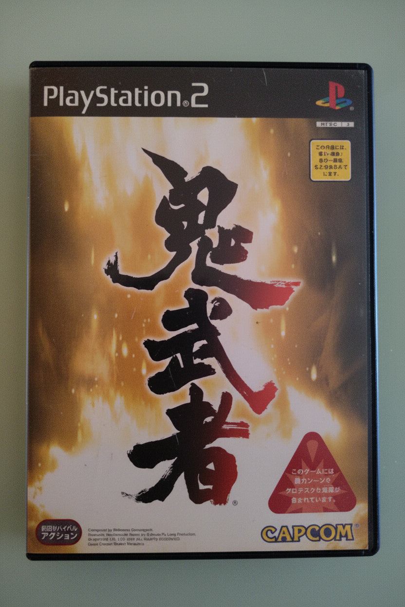 ONIMUSHA WARLORDS CAPCOM    SONY PS2  JAP NTSC