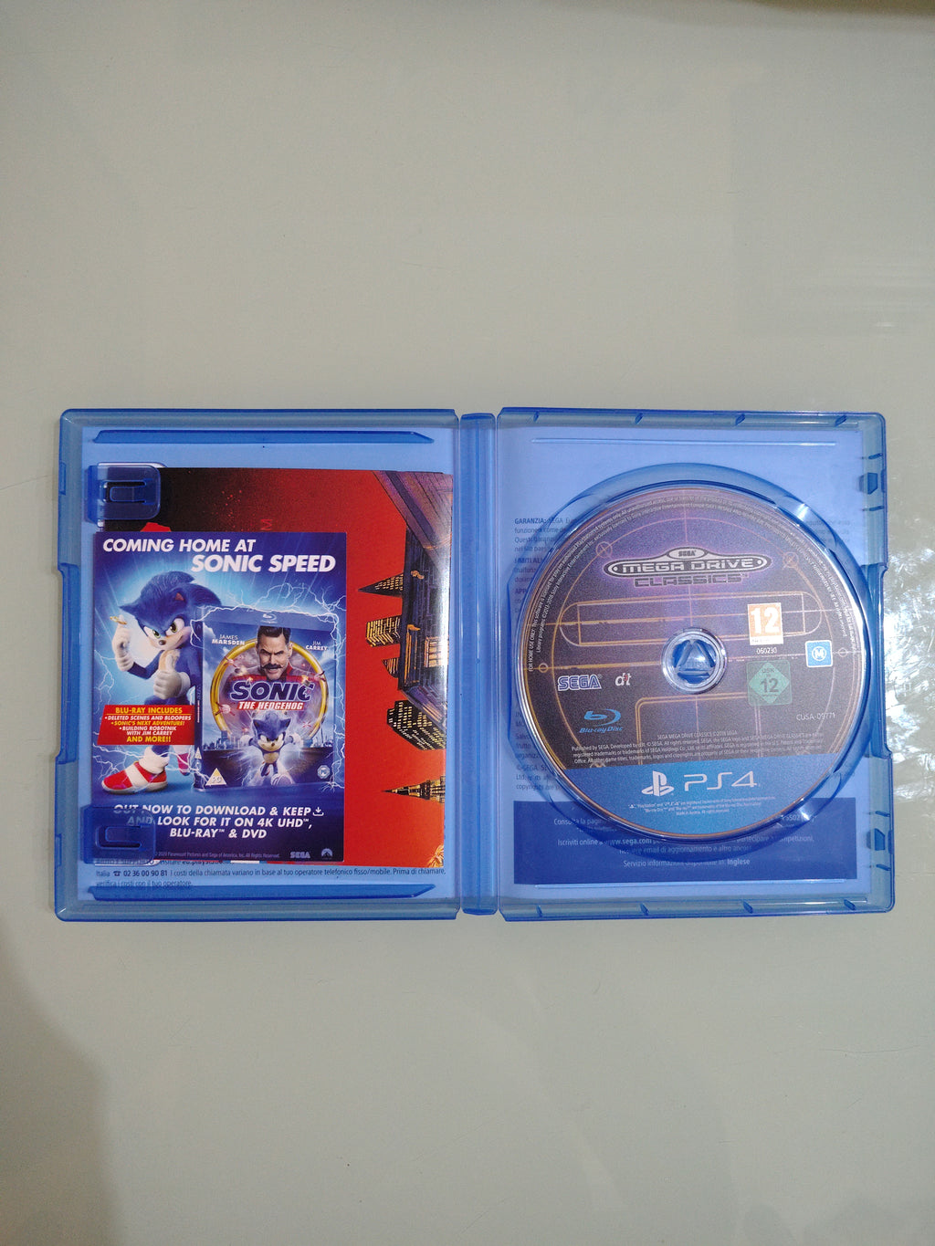 videogioco ps4 SEGA MEGA DRIVE CLASSICS PlayStation 4