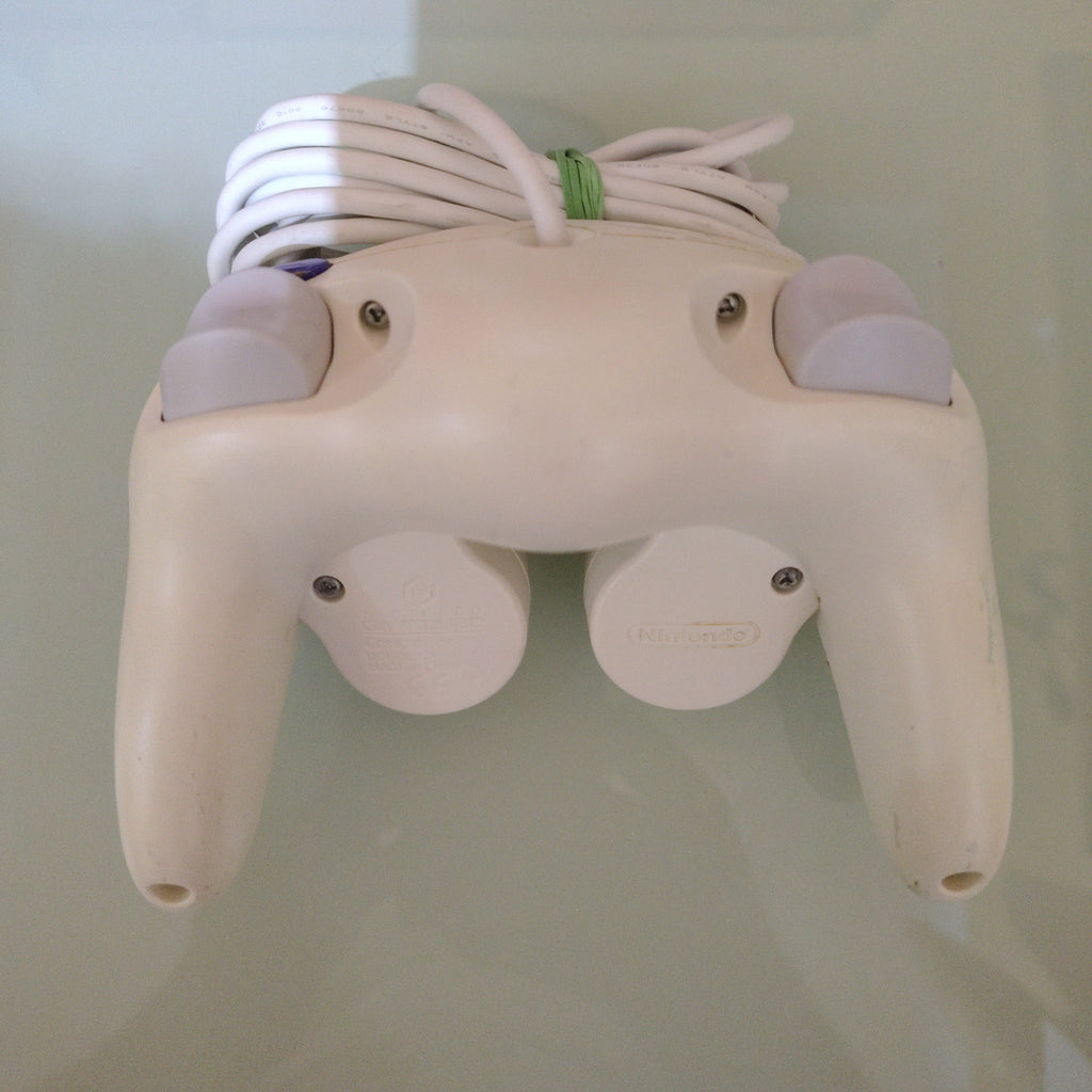 ##Nintendo Officiale GameCube Controller Pad Bianco Spice GC Wii
