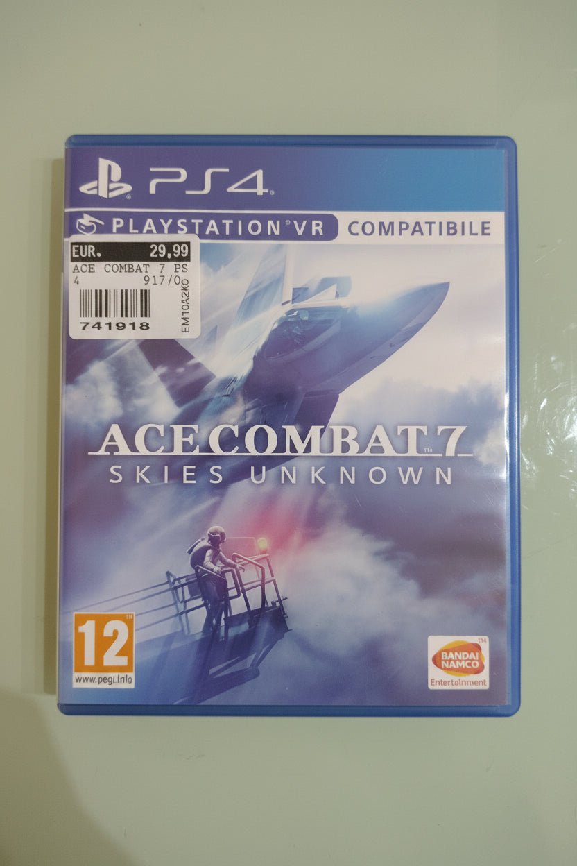 ACE COMBAT 7  - SONY VR-PS4-PAL-ITALIANO NEWNUOVO SIGILLATO-RARITA' COLLEZIONE!