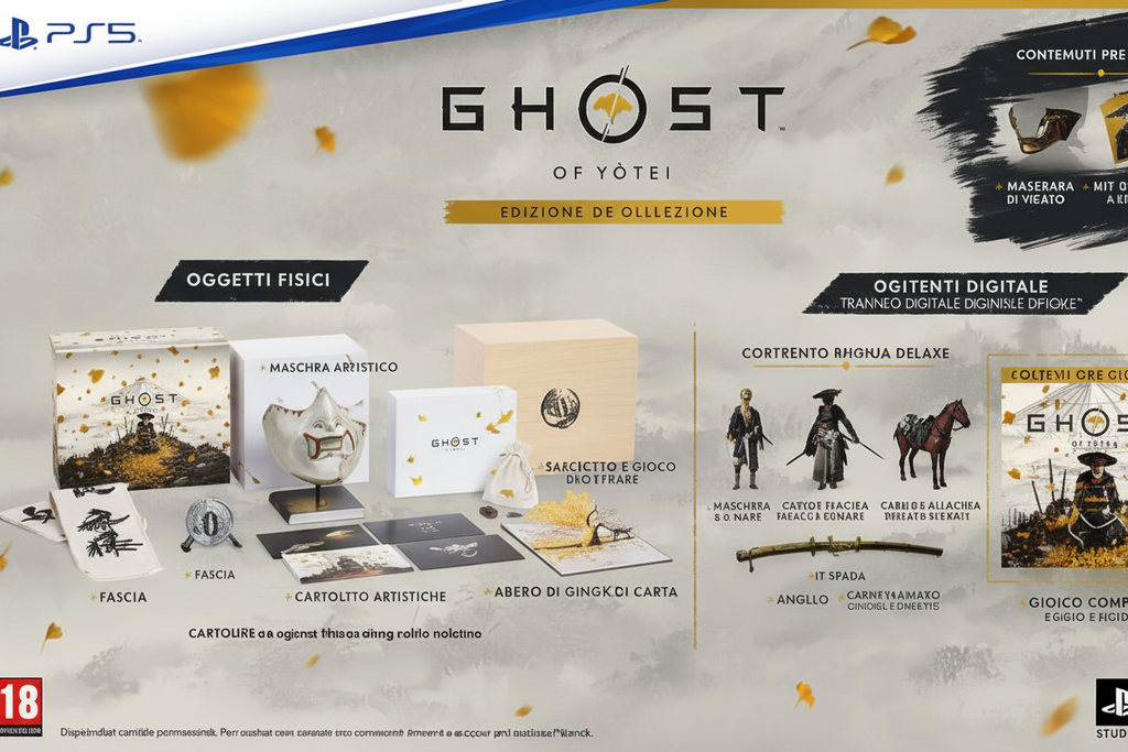 Ghost of Yotei  Collector’s Edition PAL ita nuova