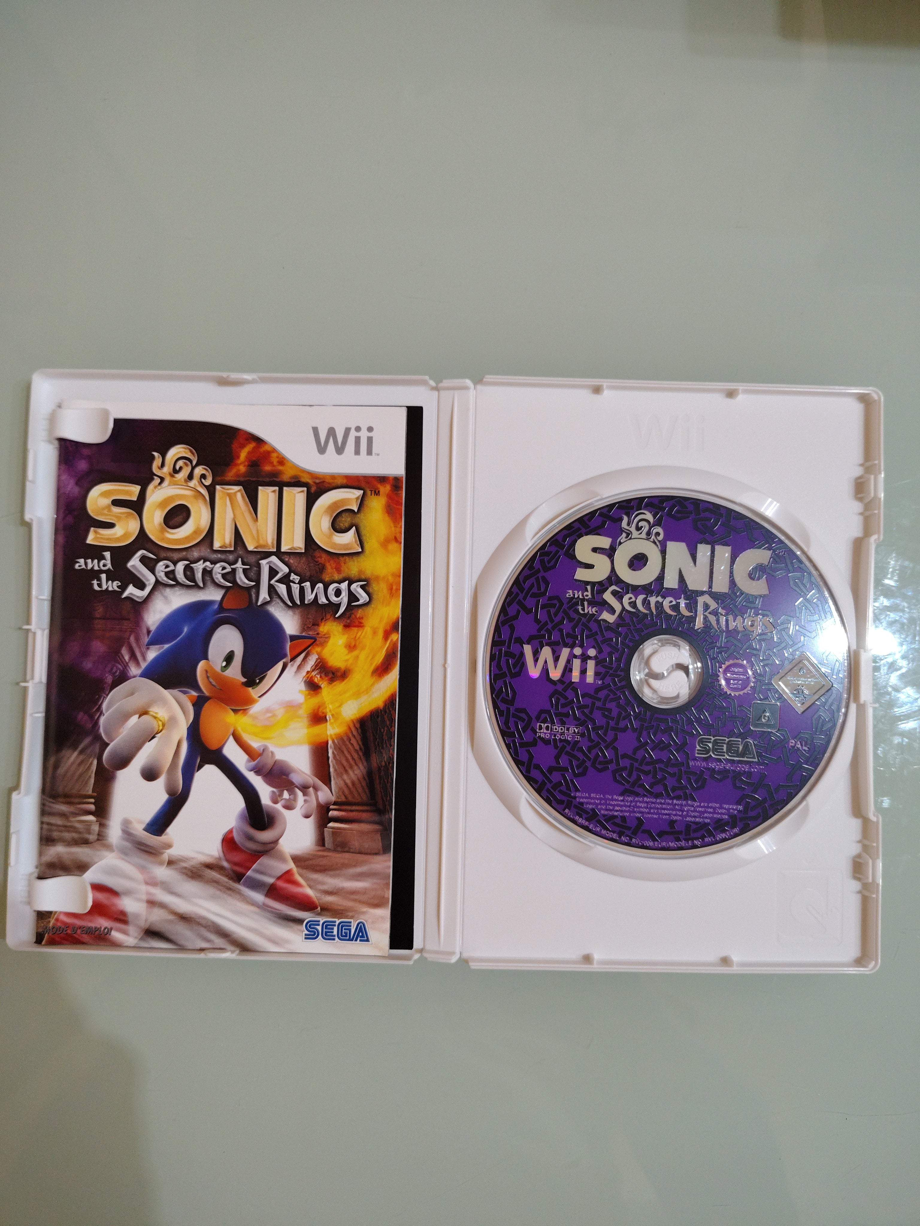 Gioco SONIC e Gli Anelli Segreti - NINTENDO WII WII U - Completo PAL multilingua