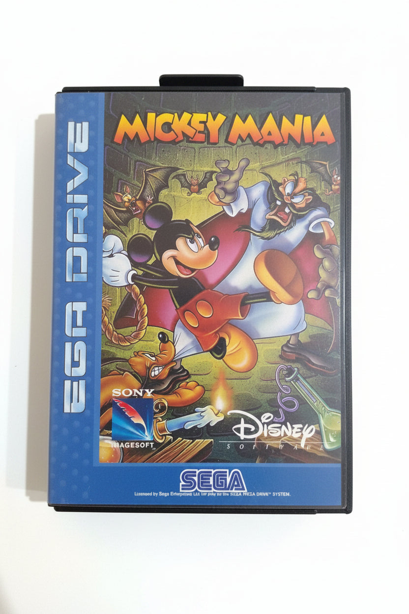 SEGA Mega Drive Mickey Mania Disney Game 1 Player PAL