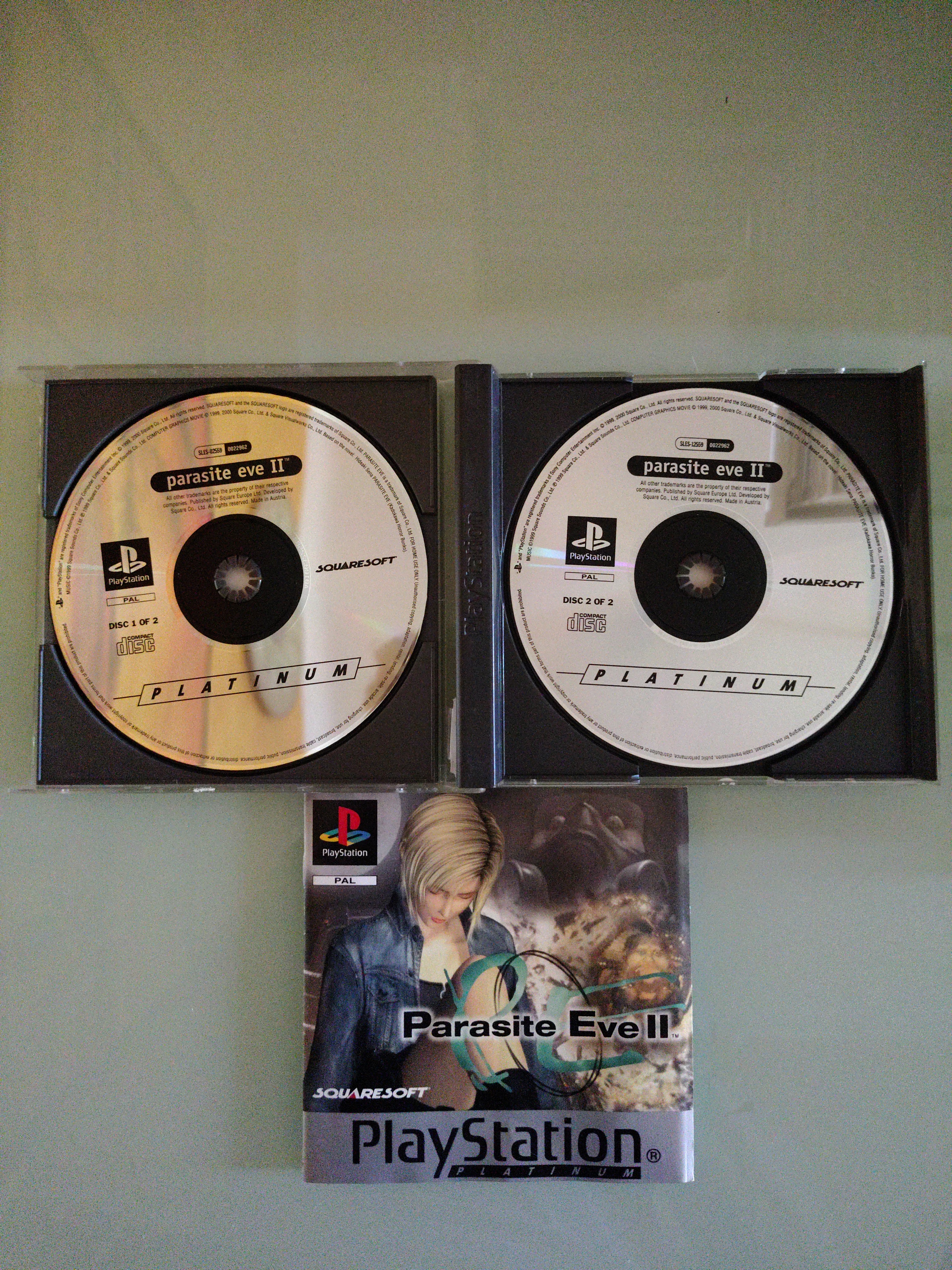 Parasite Eve II 2 (PS1) platinum Completo • Italiano