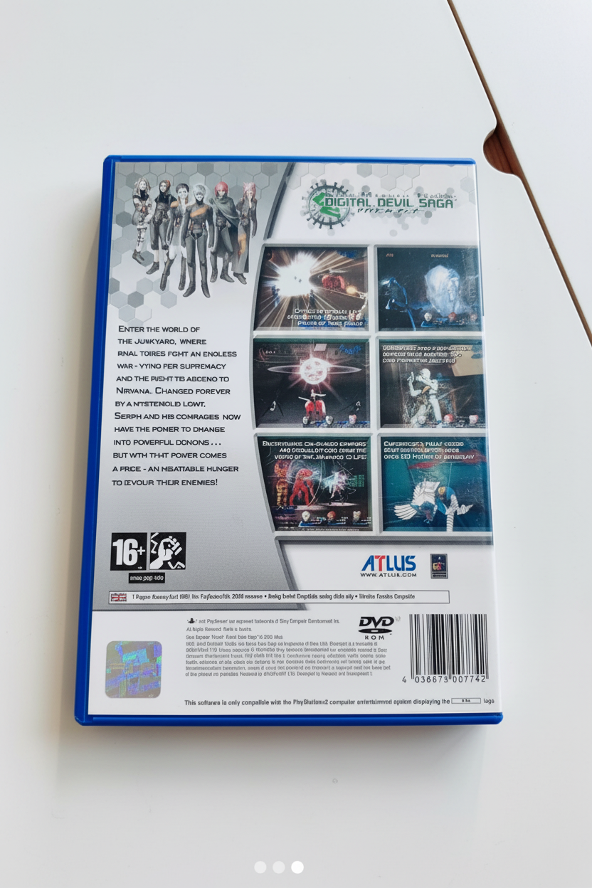 SHIN MEGAMI TENSEI: DIGITAL DEVIL SAGA , PLAYSTATION 2 PAL