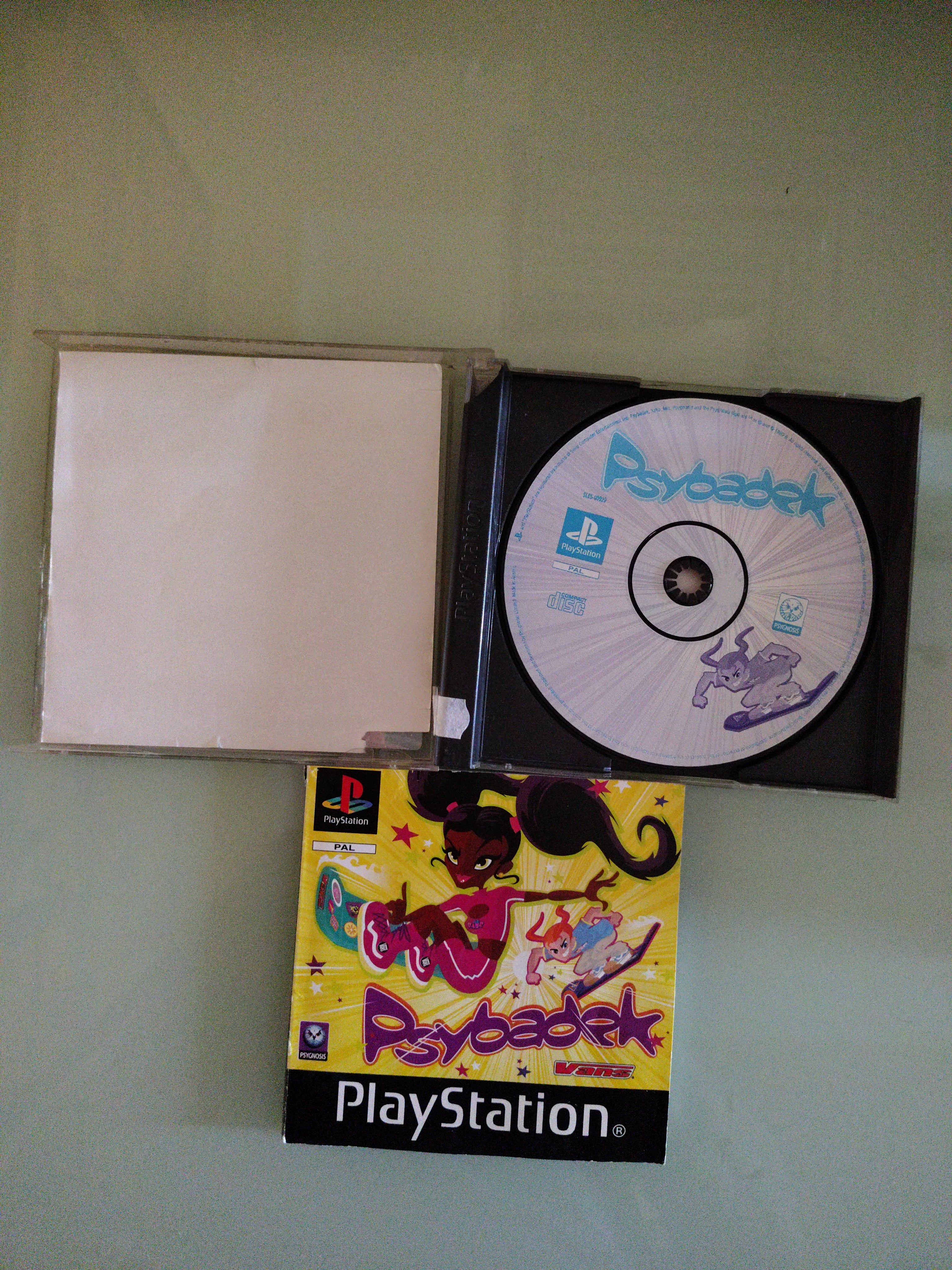 PSYBADEK VANS PSYGNOSIS PS1 PSX ITALIANO PAL ita multi