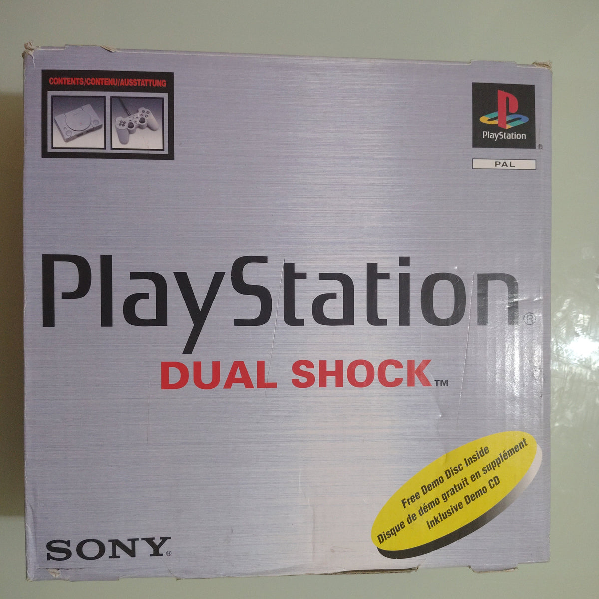 CONSOLE SONY PS1  SCPH 7502 c BOXATA CON SCATOLA DUAL SHOCK