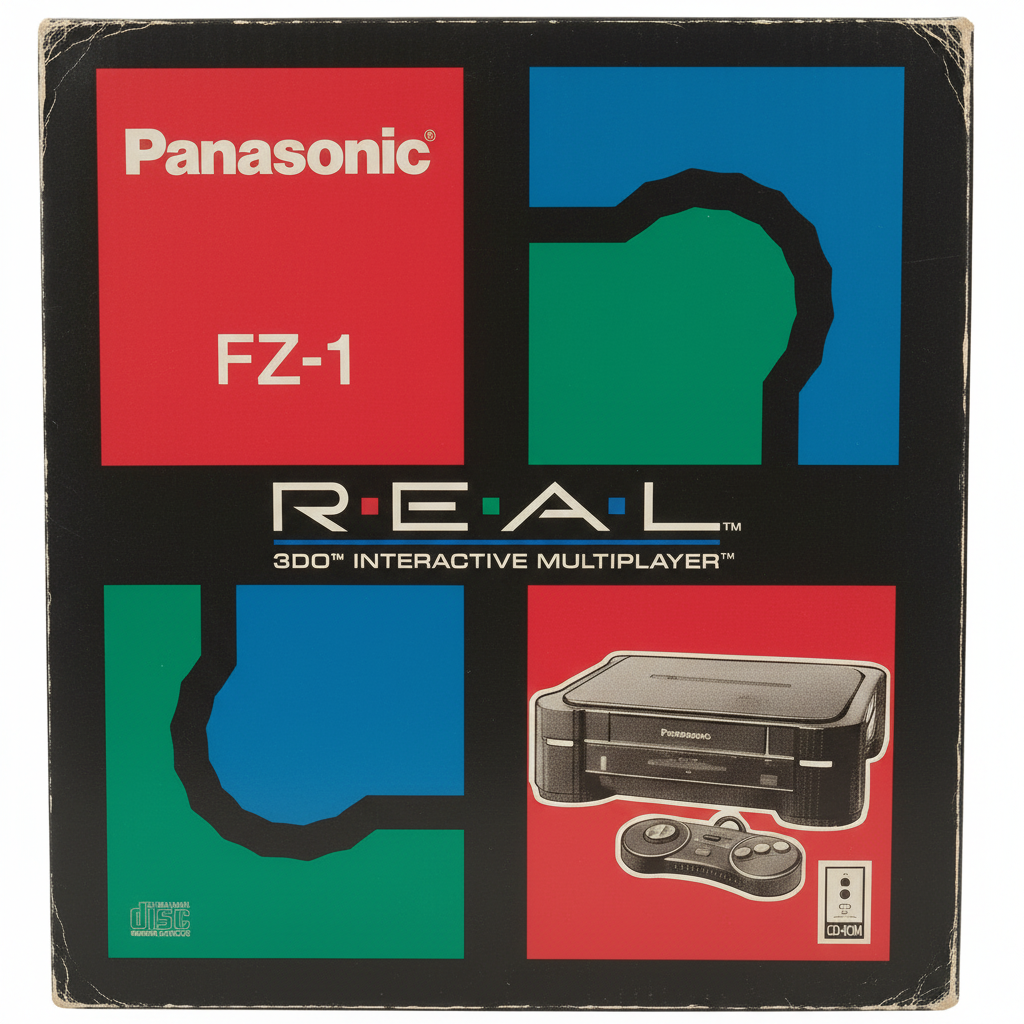 # Console Panasonic 3DO REAL FZ-1  NTSC-J