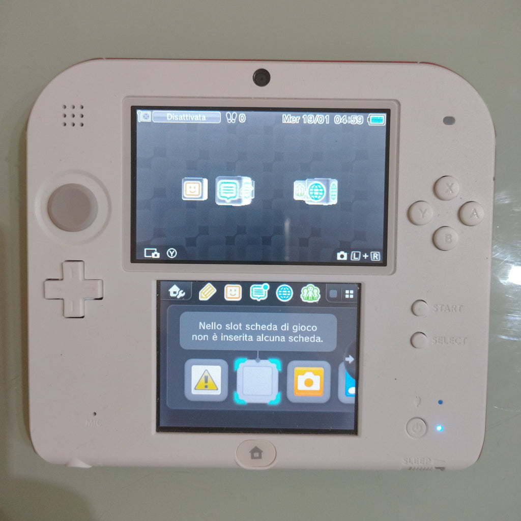 Nintendo 2DS Bianco e Rosso