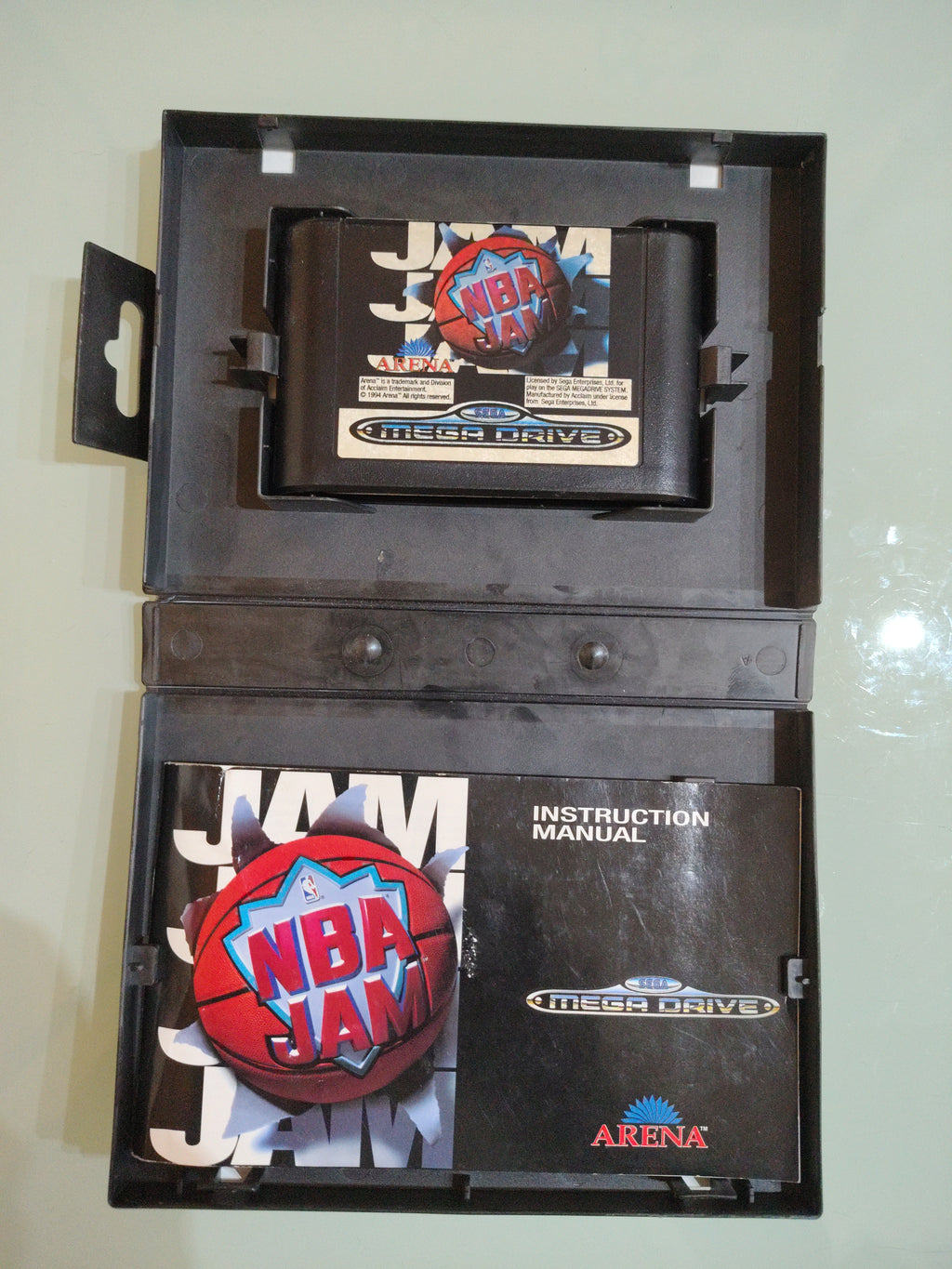 NBA JAM GIOCO USATO BUONO STATO MEGADRIVE EDIZIONE ITALIANA