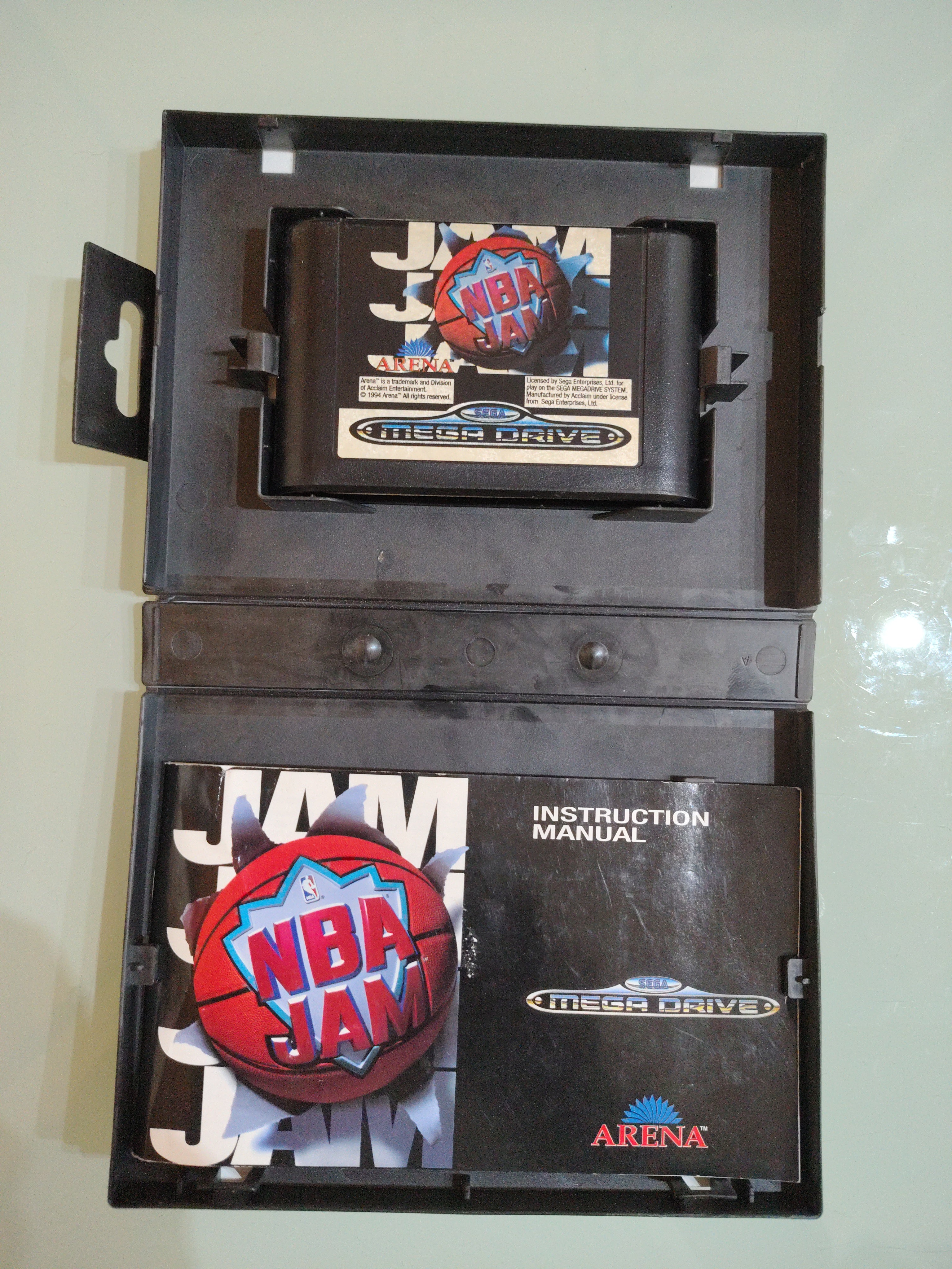 NBA JAM GIOCO USATO BUONO STATO MEGADRIVE EDIZIONE ITALIANA