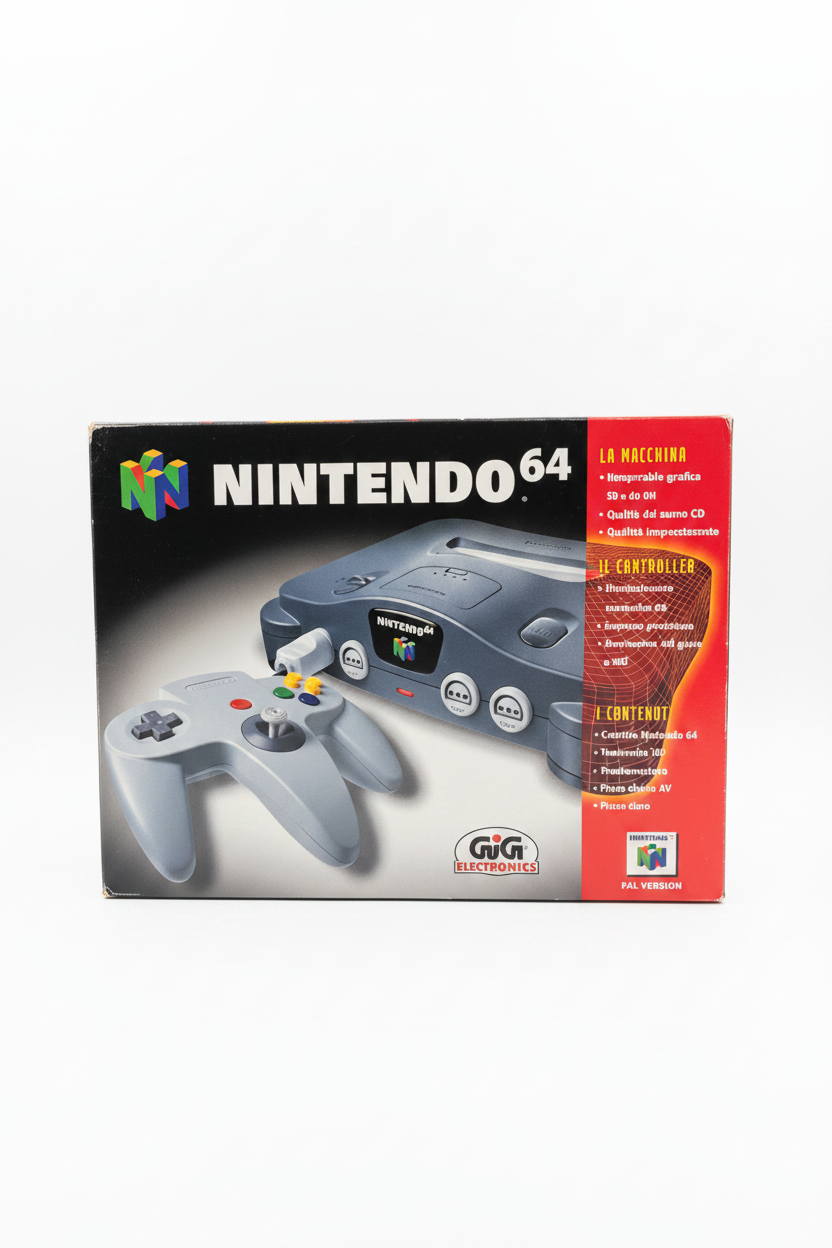 Nintendo 64 PAL boxata ottima completa