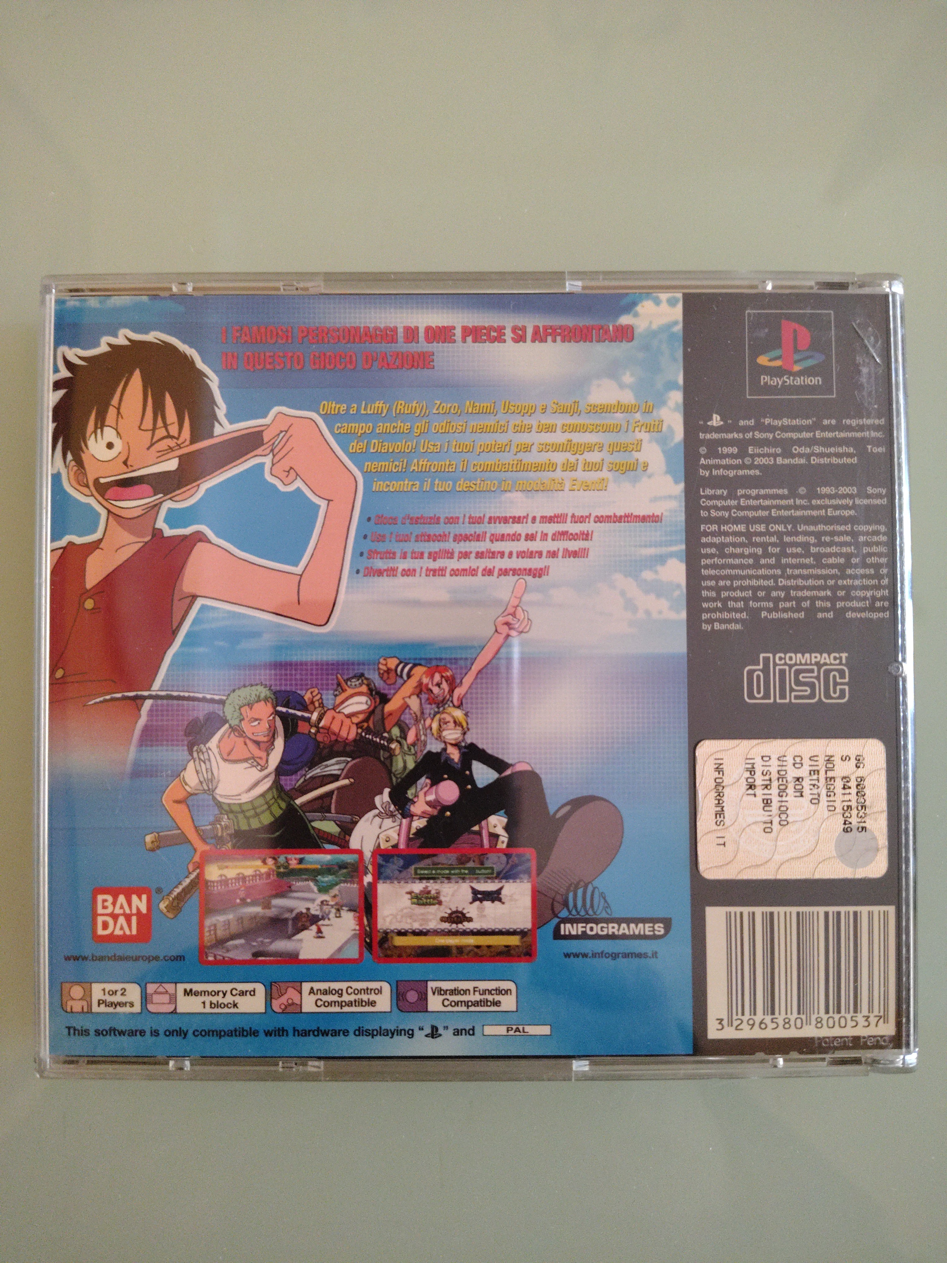 ONE PIECE: GRAND BATTLE PAL ITA