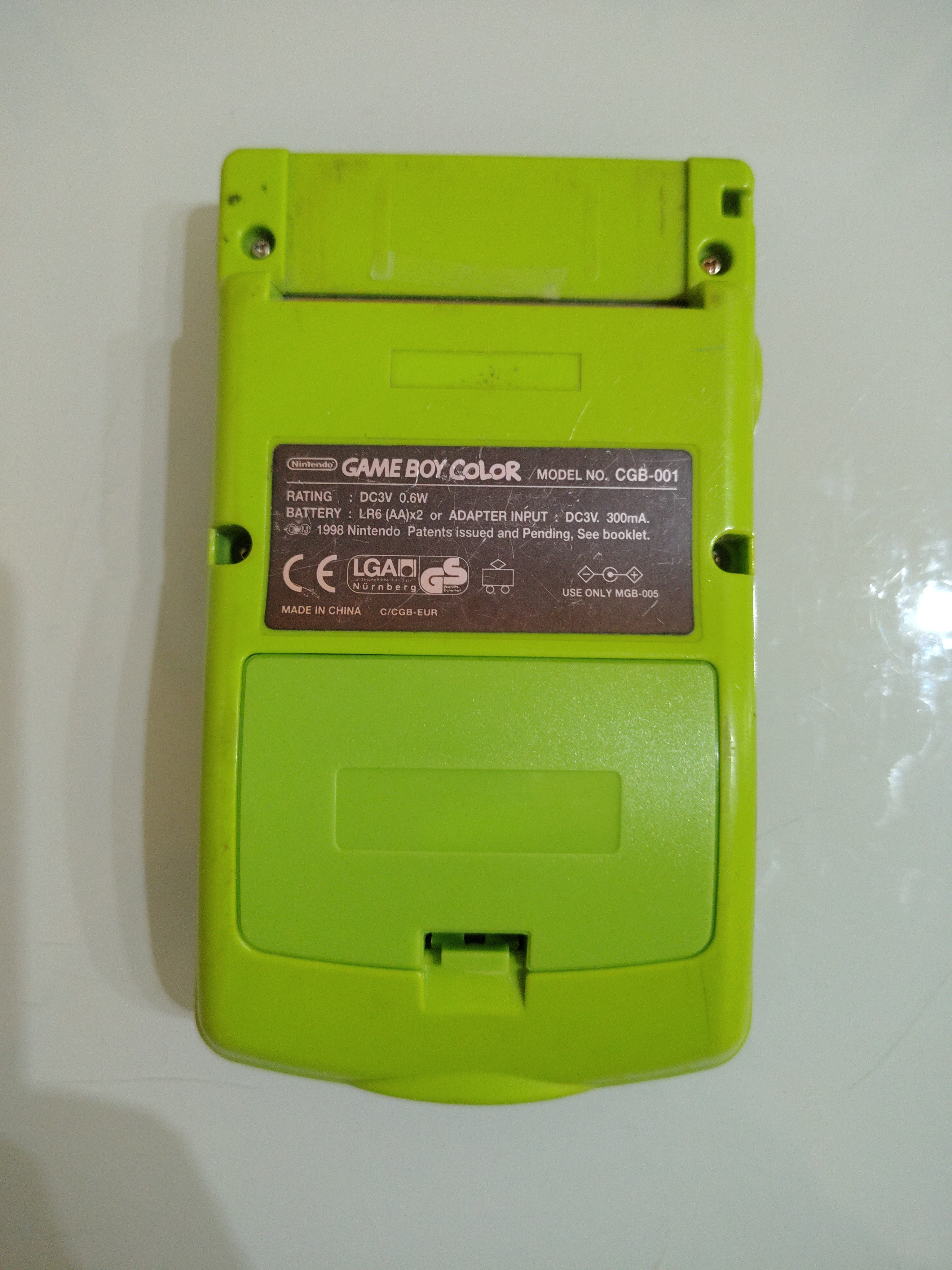 Nintendo game boy color verde originale 100%