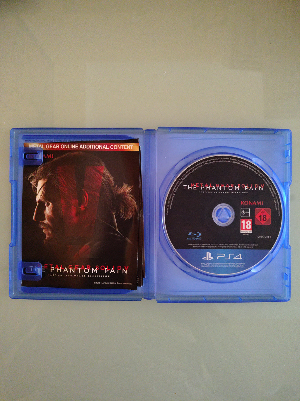 Metal Gear Solid V - The Phantom Pain - PS4 - PlayStation 4 - PAL