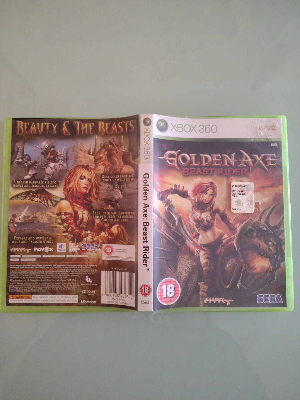 GOLDEN AXE best rider