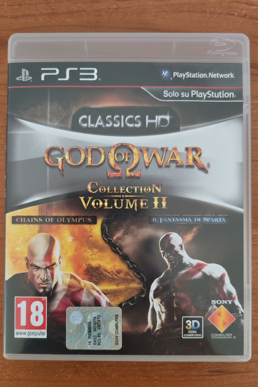 God Of War Collection Volume II 2 Playstation PS3 ediz. italiana prima stampa